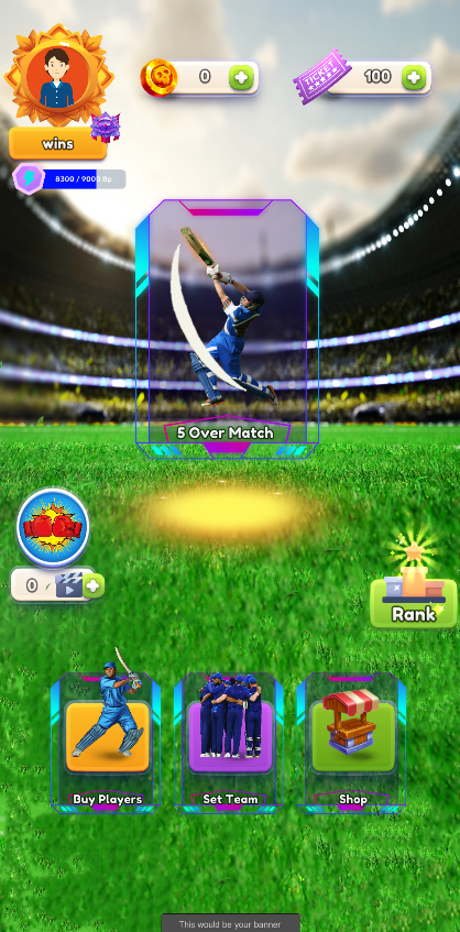 اسکرین شات 1 بازی Captain Cool Cricket - Manager