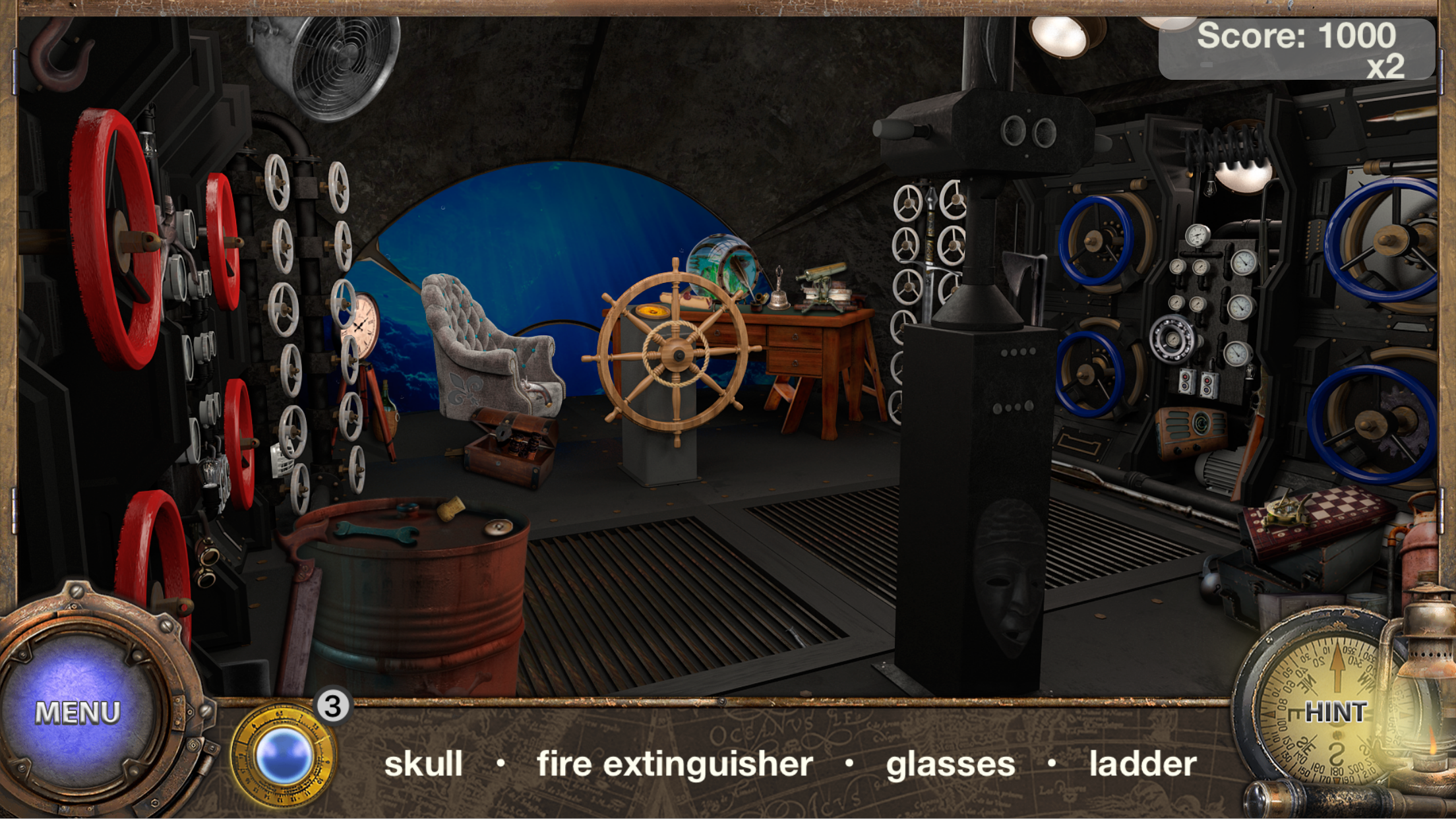 اسکرین شات 3 بازی Captain Nemo - Hidden Object