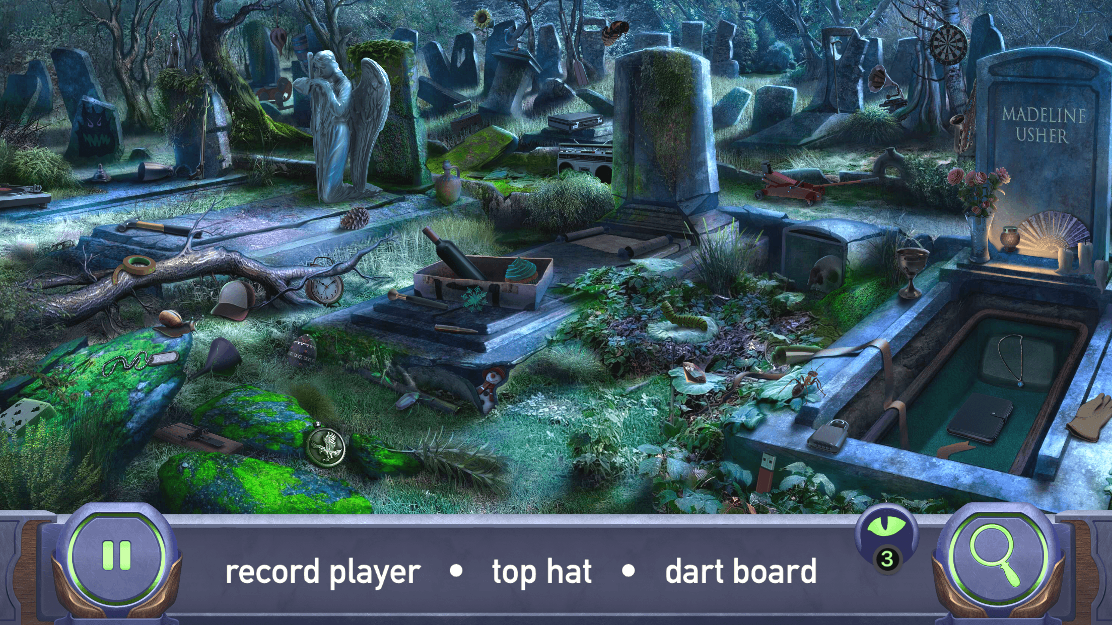 اسکرین شات 5 بازی Hidden Objects with Edgar Poe