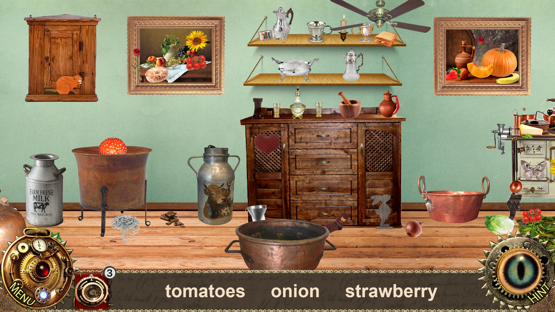 اسکرین شات 4 بازی Hidden Object Games with Alice