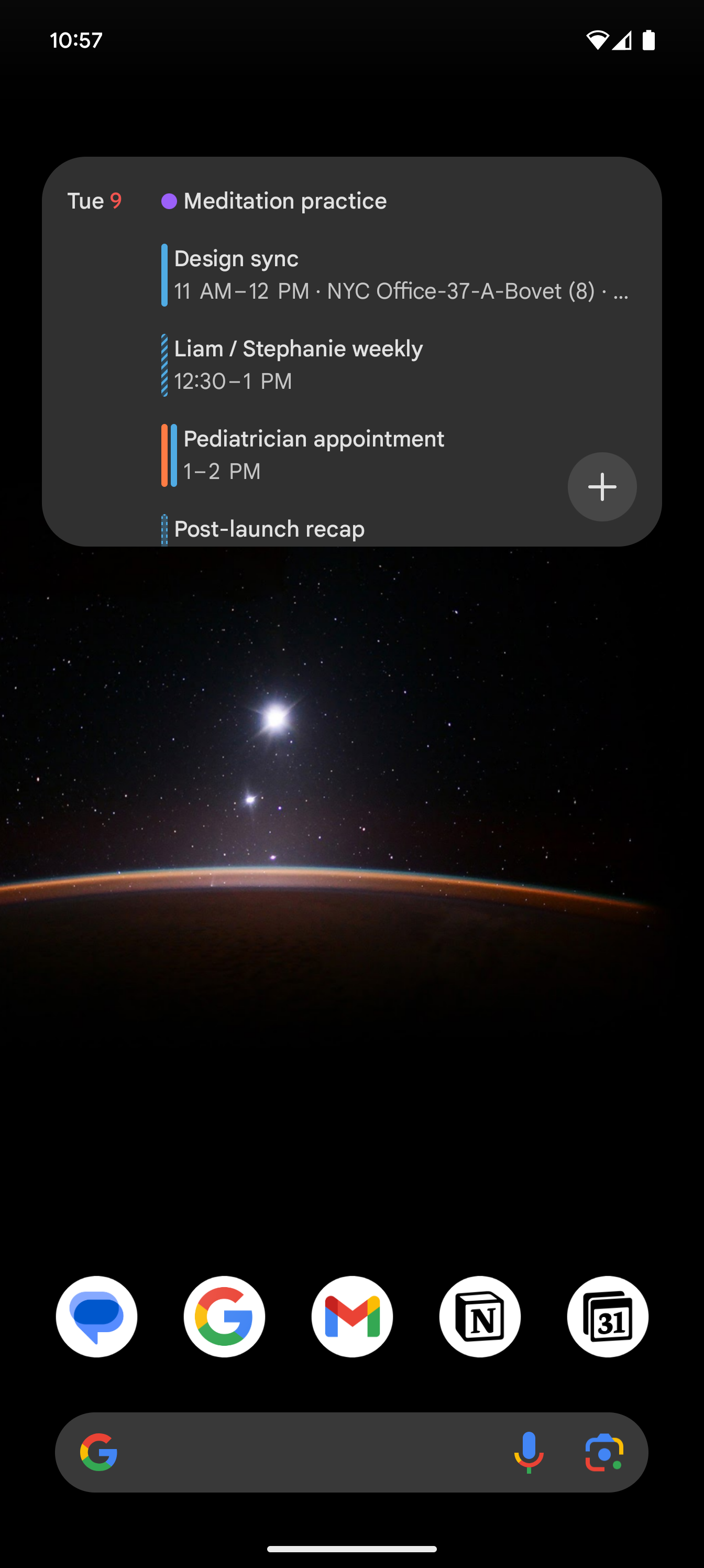 اسکرین شات 2 برنامه Notion Calendar