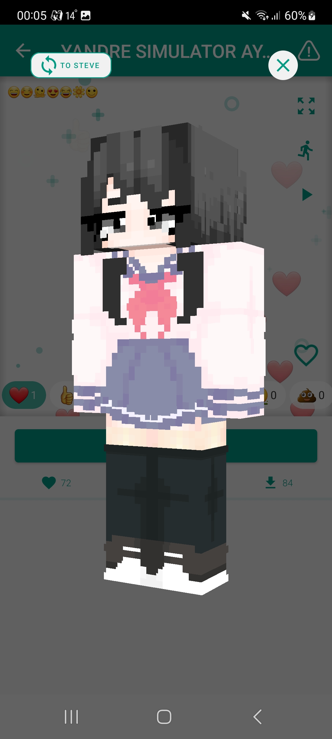 اسکرین شات 3 برنامه HD Skins for Minecraft 128x128