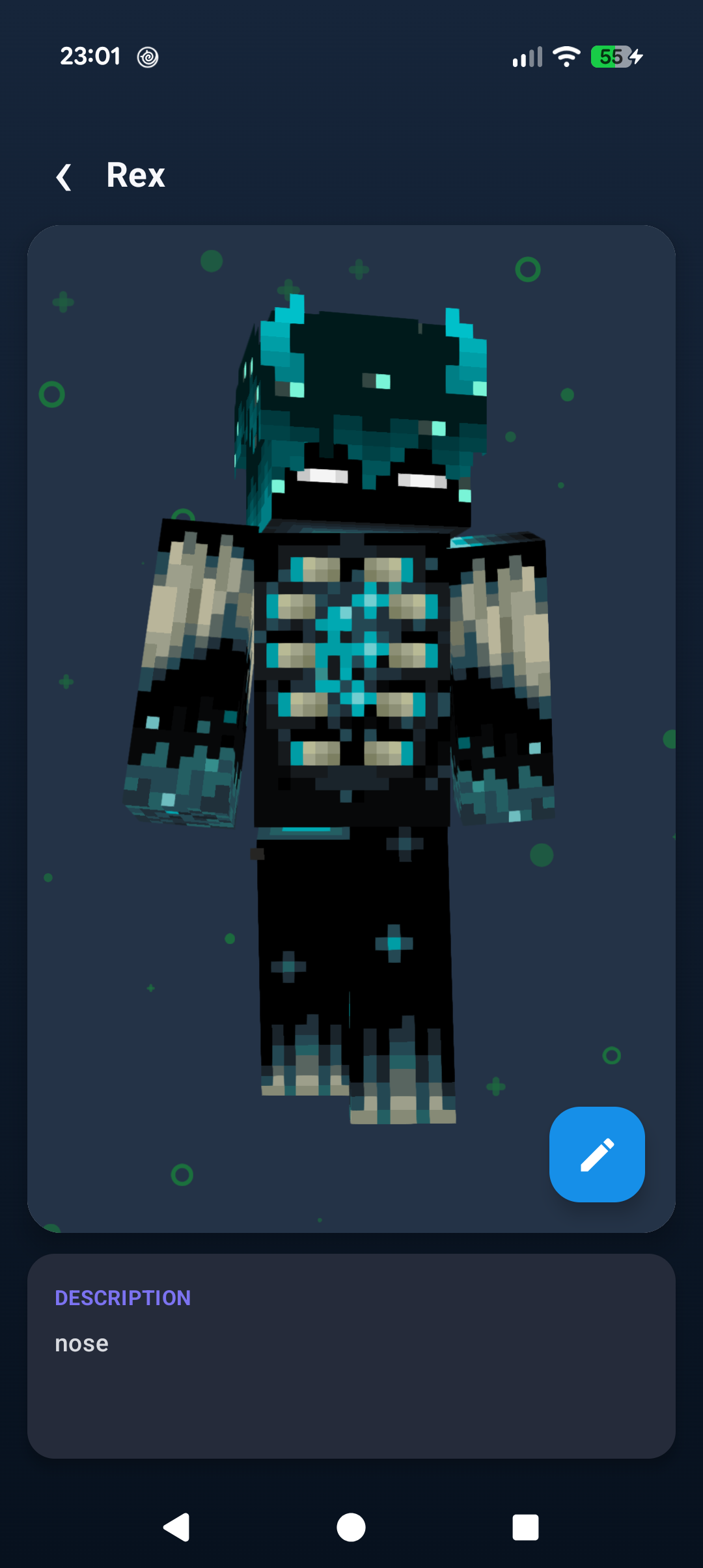 اسکرین شات 5 برنامه HD Skins Editor for Minecraft