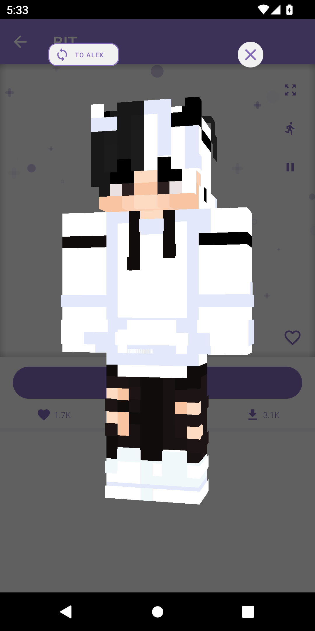 اسکرین شات 4 برنامه Skins for Minecraft 2