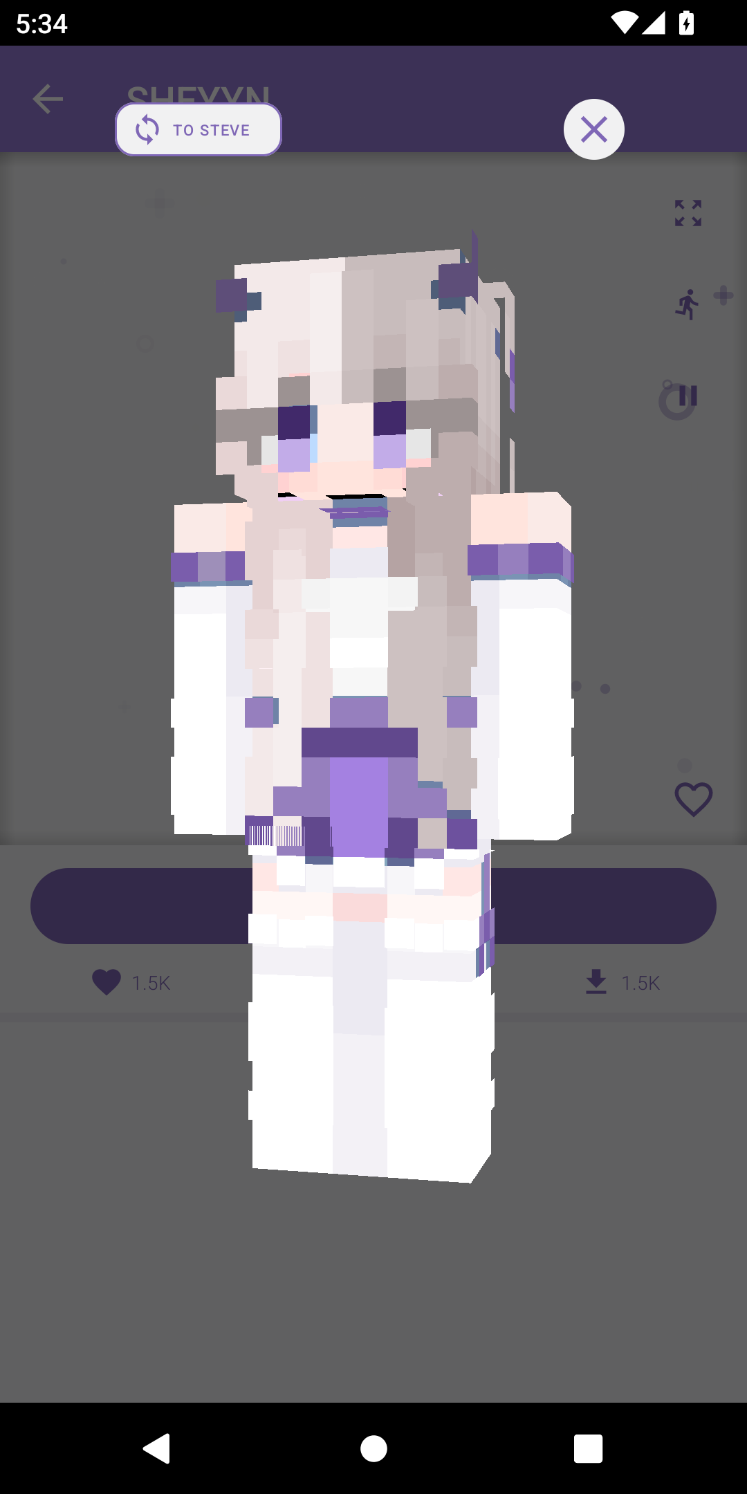 اسکرین شات 6 برنامه Skins for Minecraft 2