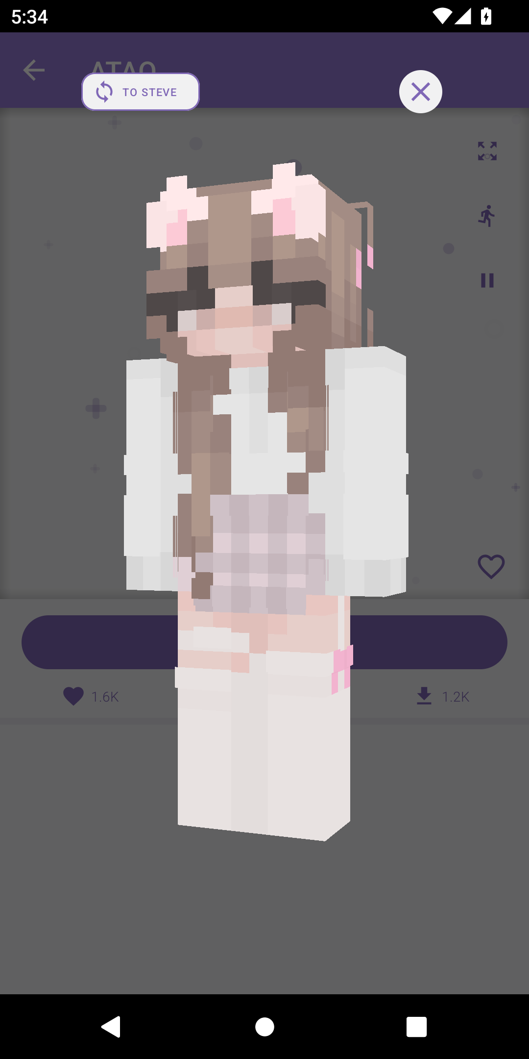 اسکرین شات 8 برنامه Skins for Minecraft 2