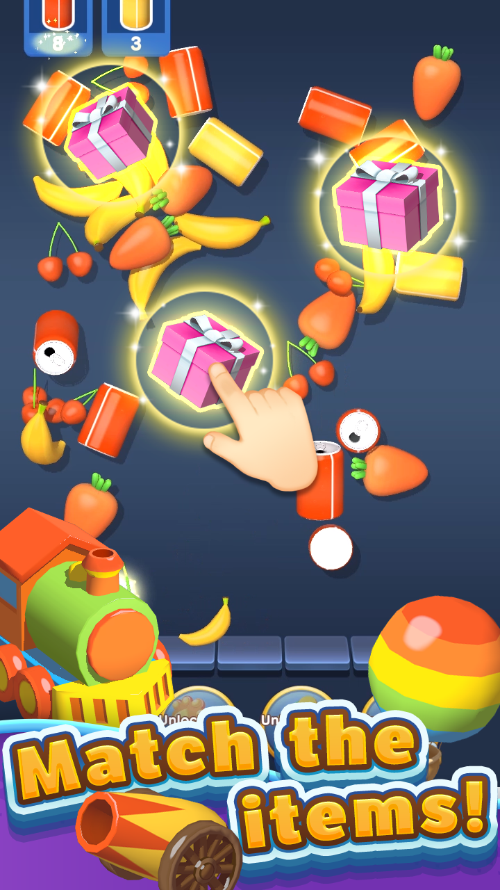 اسکرین شات 3 بازی Toy Room - 3D Match Game