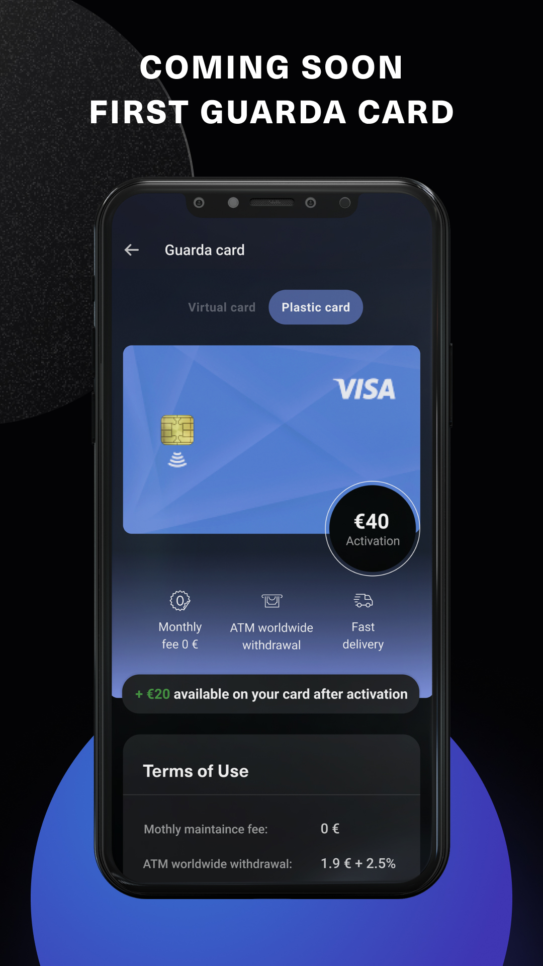 اسکرین شات 8 برنامه Guarda Crypto Wallet Bitcoin