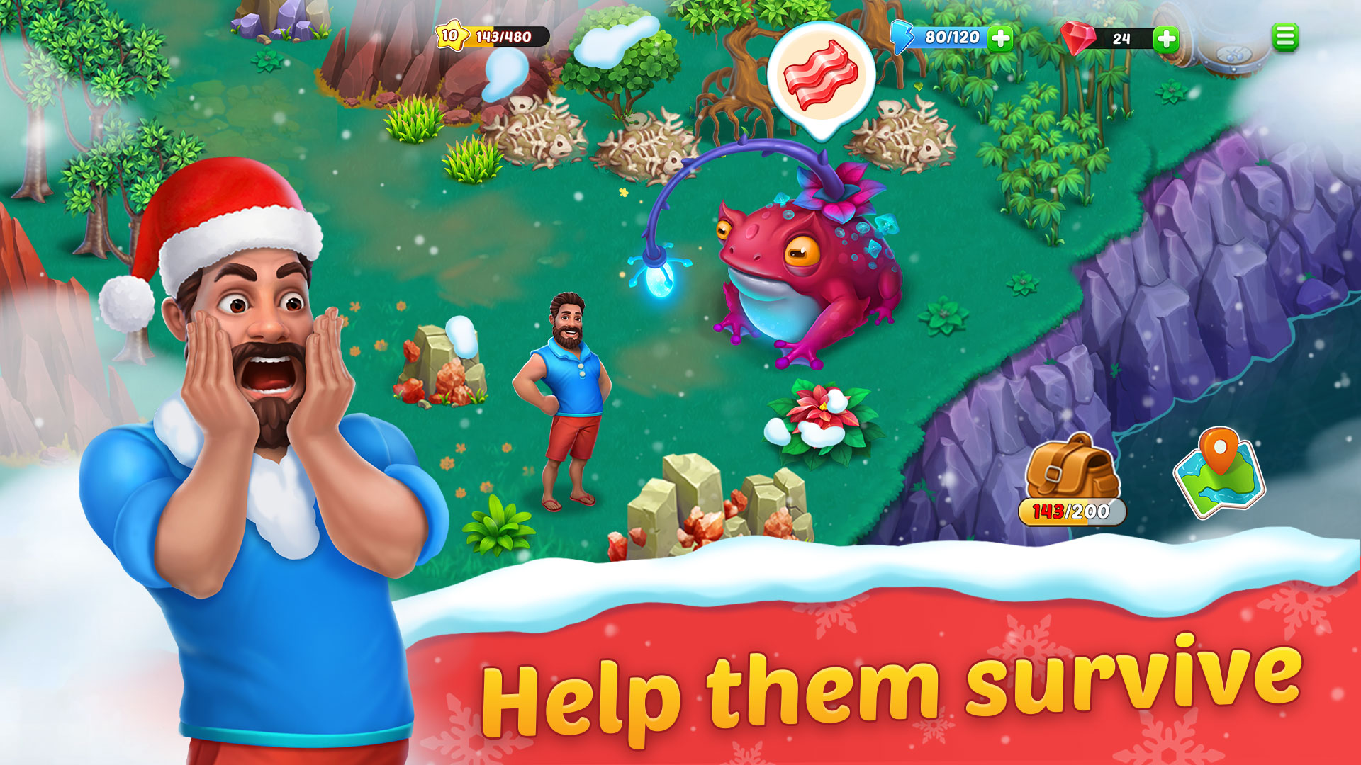 اسکرین شات 7 بازی Kong Island: Farm & Survival