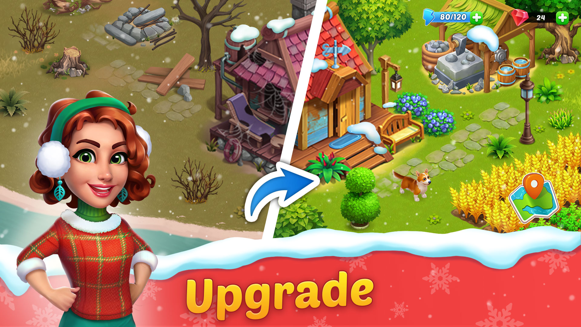 اسکرین شات 5 بازی Kong Island: Farm & Survival