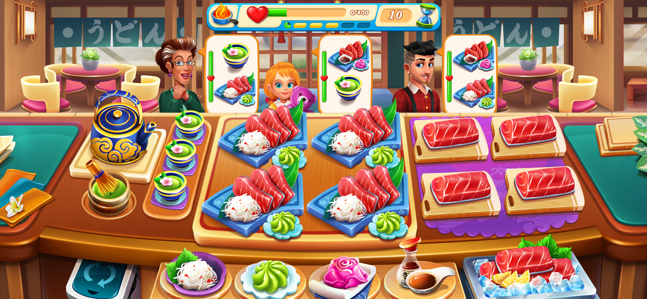 اسکرین شات 2 بازی Cooking Love - Chef Restaurant
