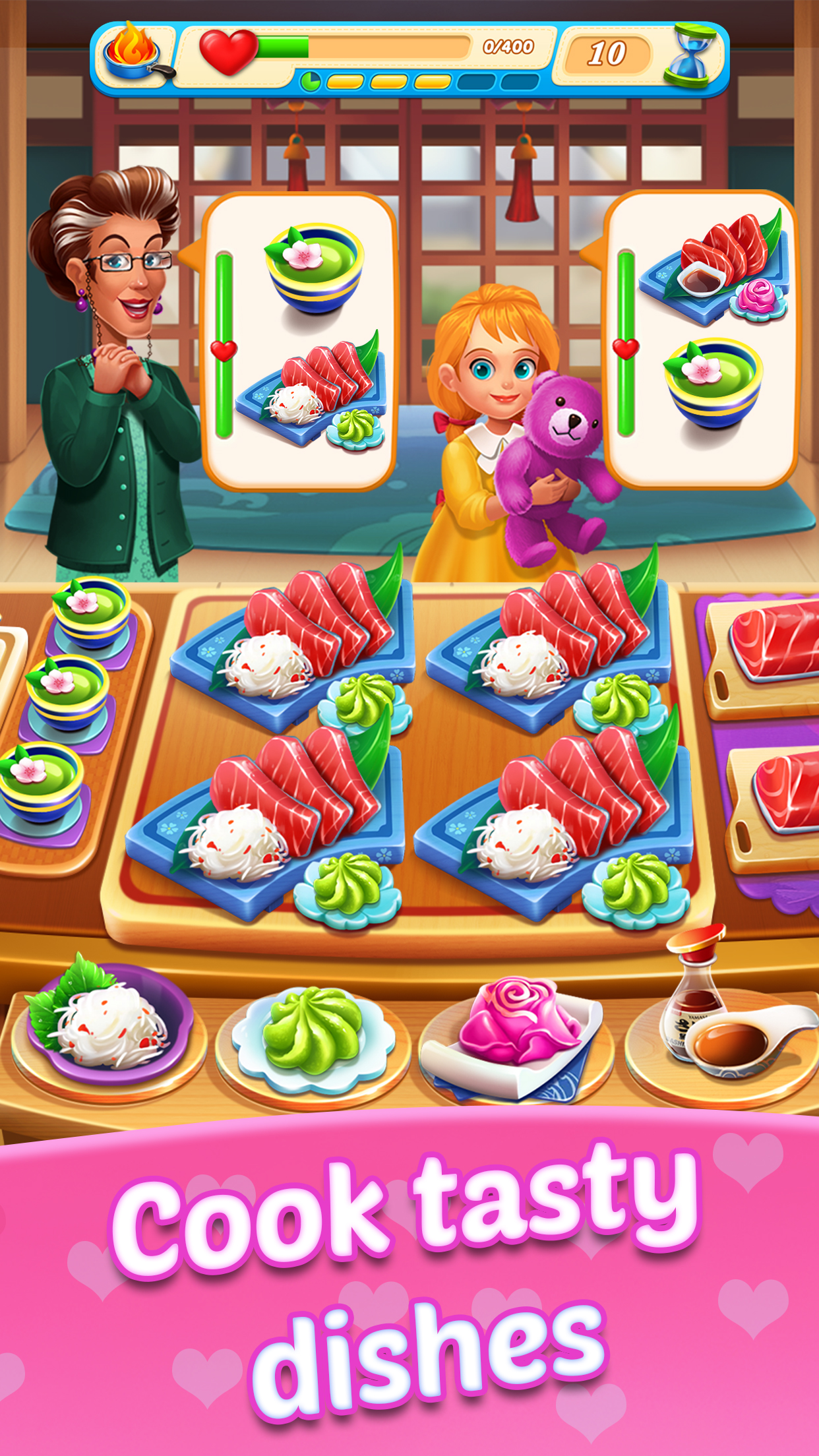 اسکرین شات 6 بازی Cooking Love - Chef Restaurant