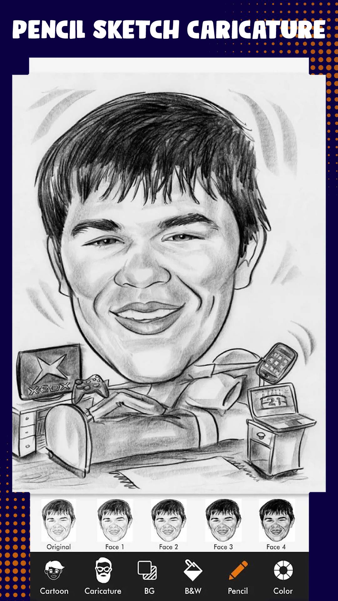 اسکرین شات 5 برنامه Cartoon Caricature Photo Maker