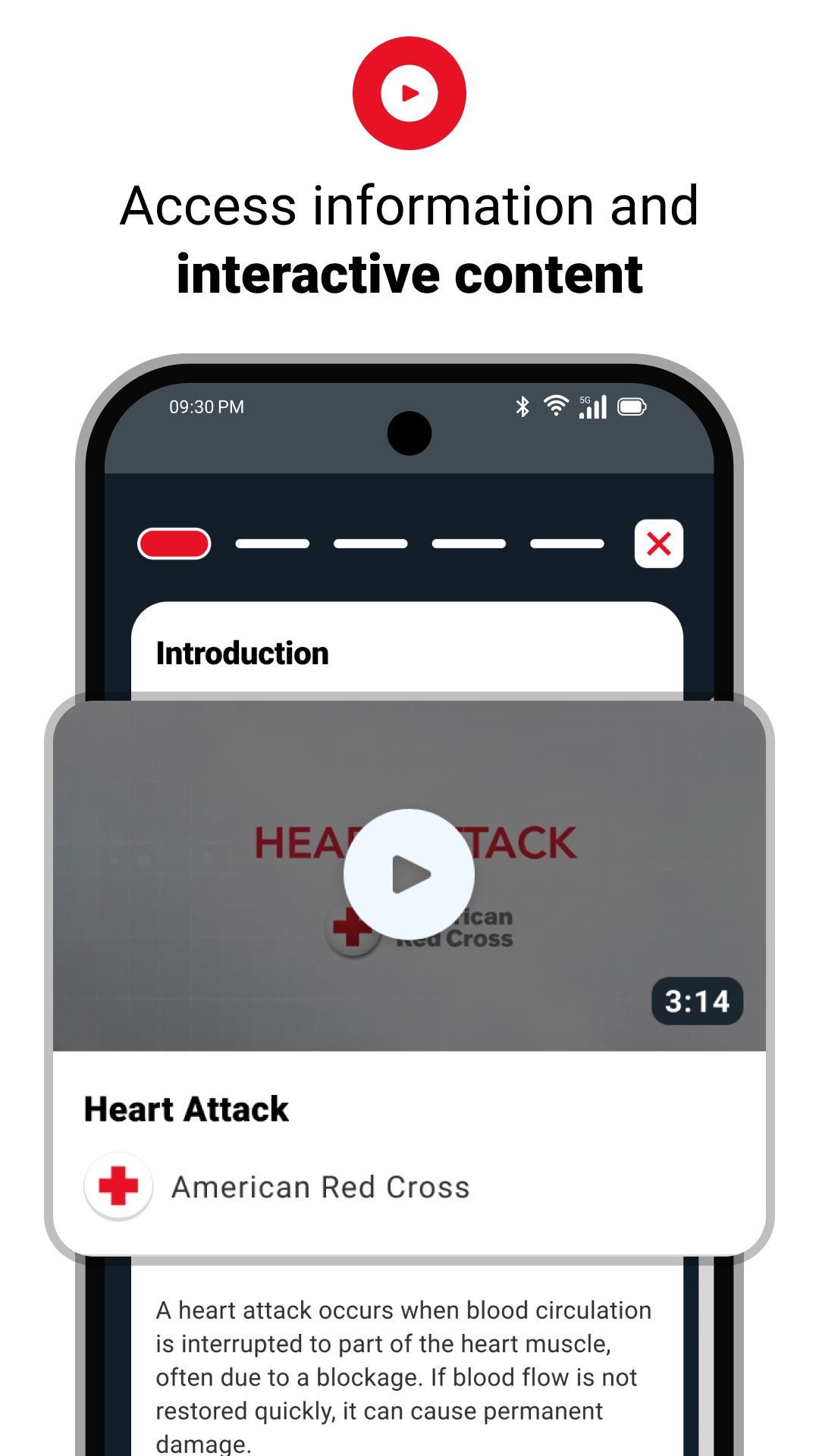 اسکرین شات 5 برنامه First Aid: American Red Cross