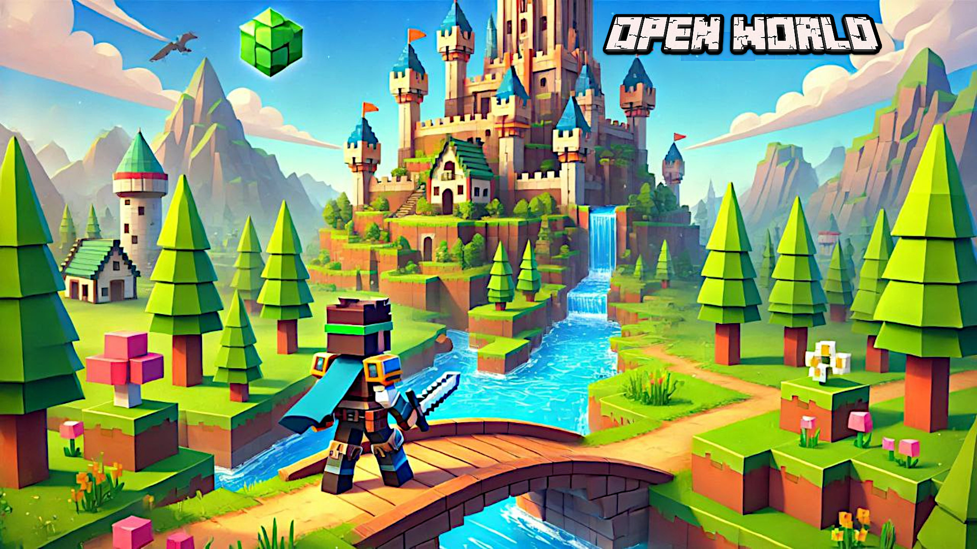 اسکرین شات 1 بازی Cubic Man: Sandbox Survival