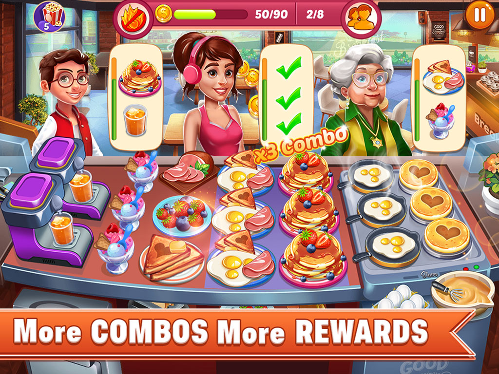اسکرین شات 4 بازی Cooking Chef Restaurant Games