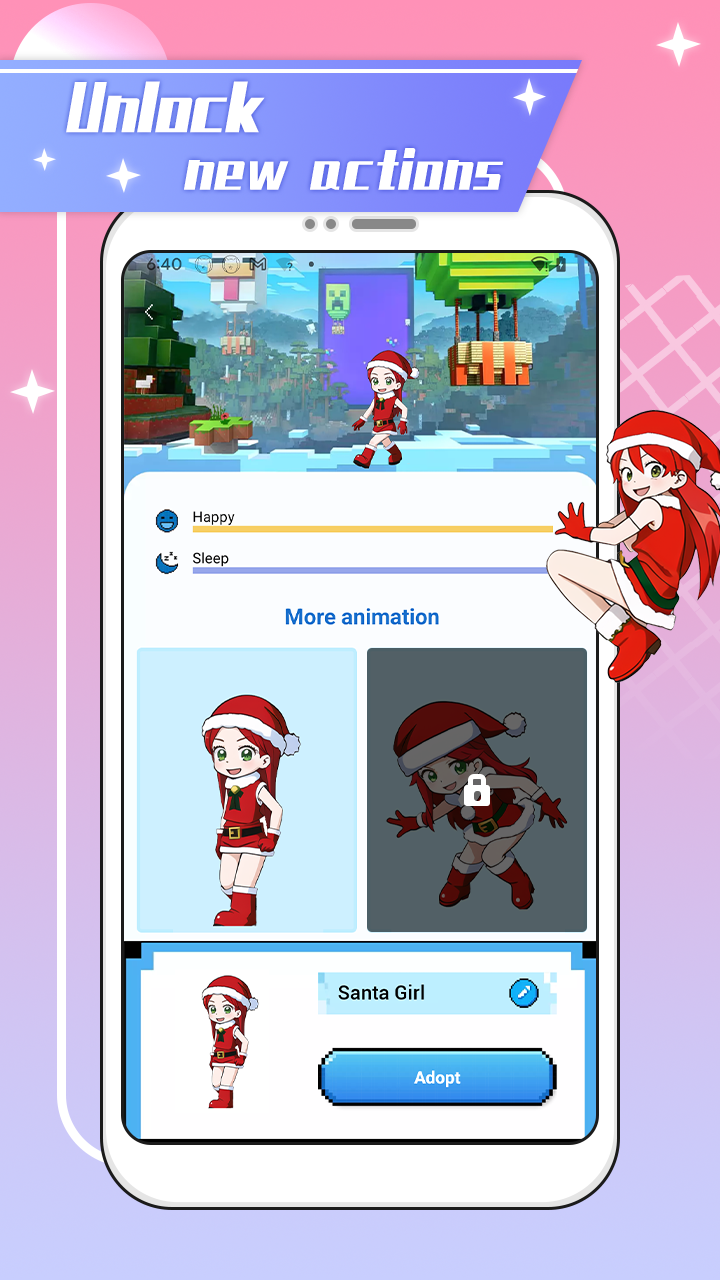 اسکرین شات 5 برنامه Shimeji - DIY my lovely friend