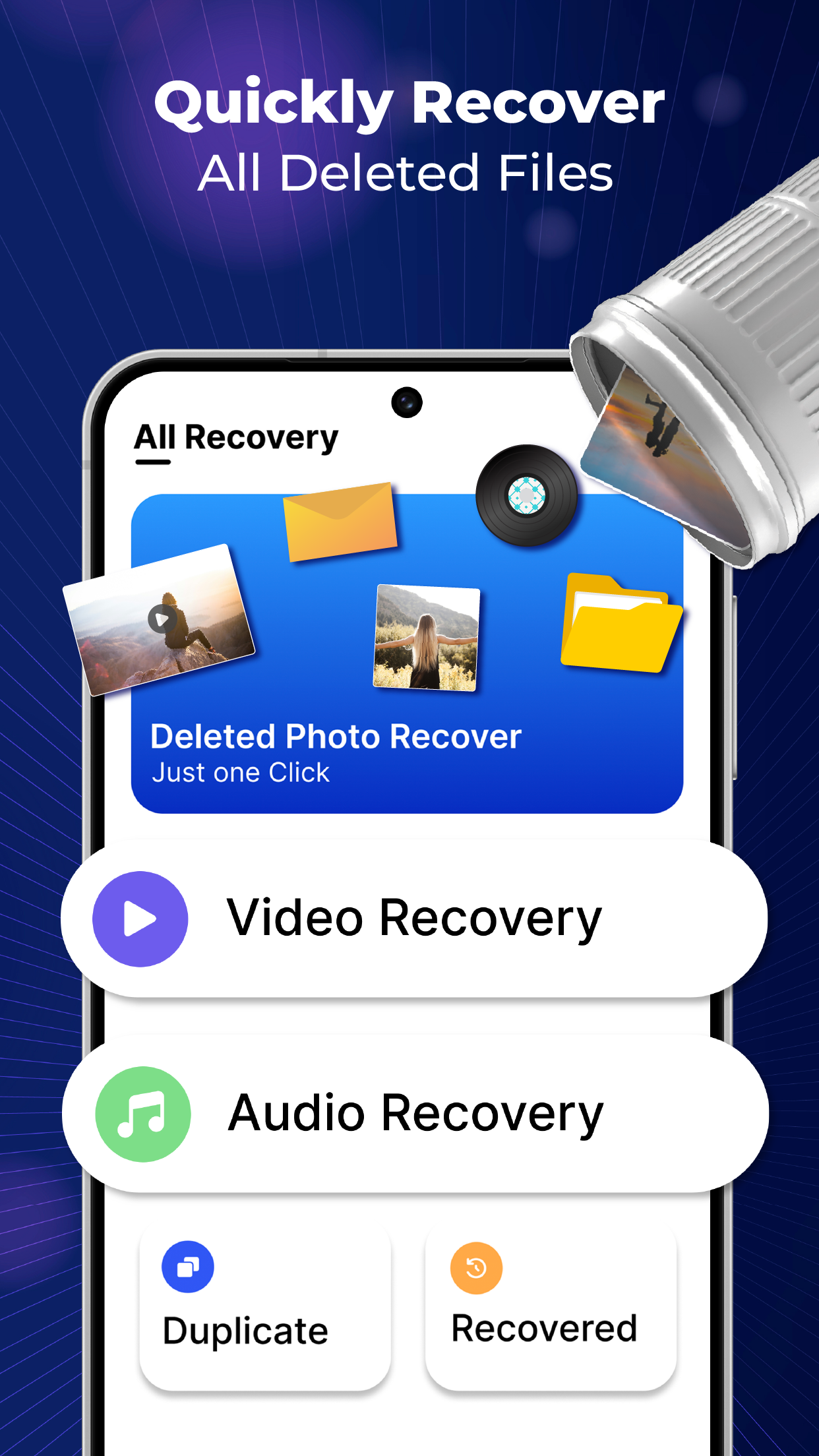اسکرین شات 2 برنامه Deleted Photo Recovery