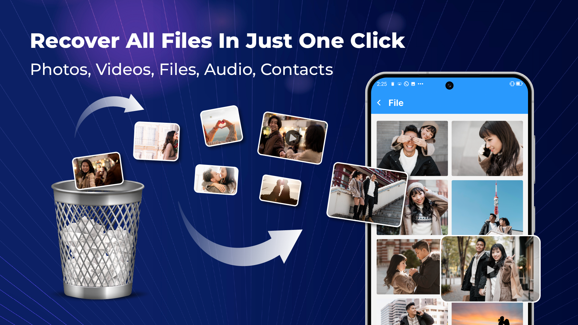 اسکرین شات 1 برنامه Deleted Photo Recovery