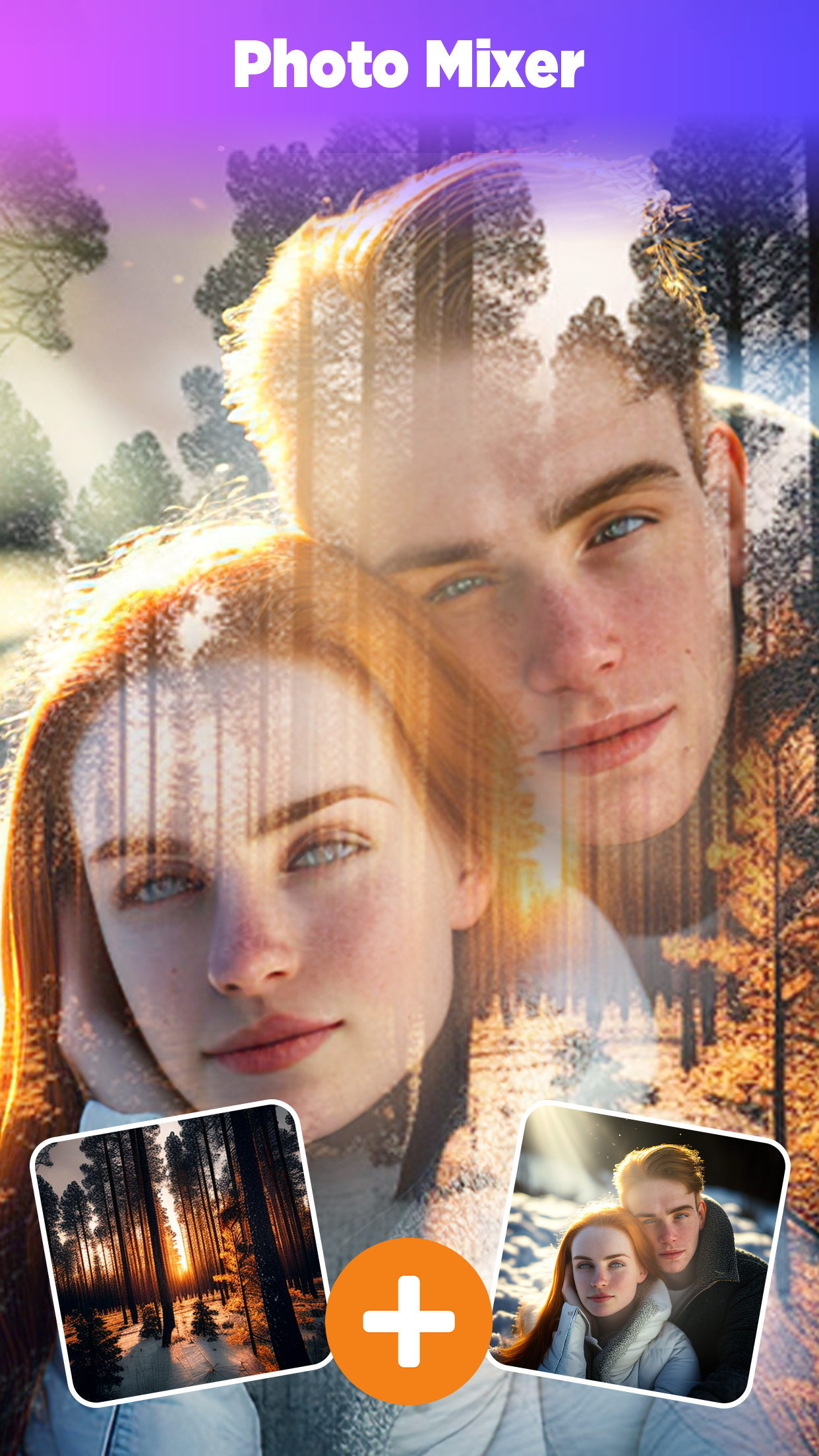 اسکرین شات 4 برنامه Photo Mixer - Photo Blender