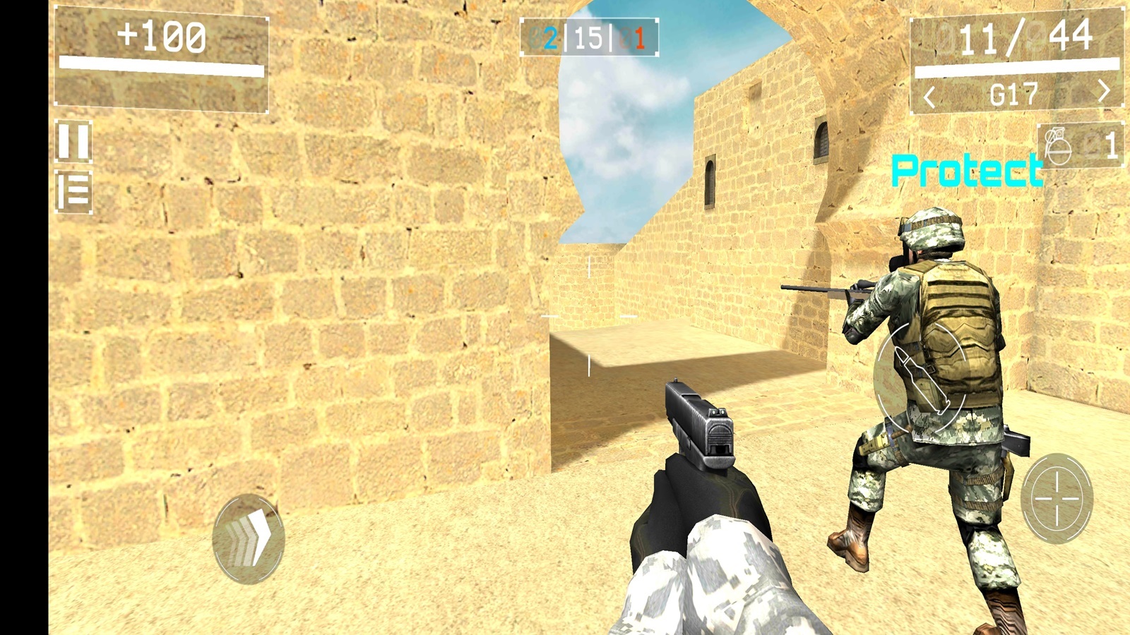 اسکرین شات 5 بازی کانتر انلاین (تفنگ  بازی)