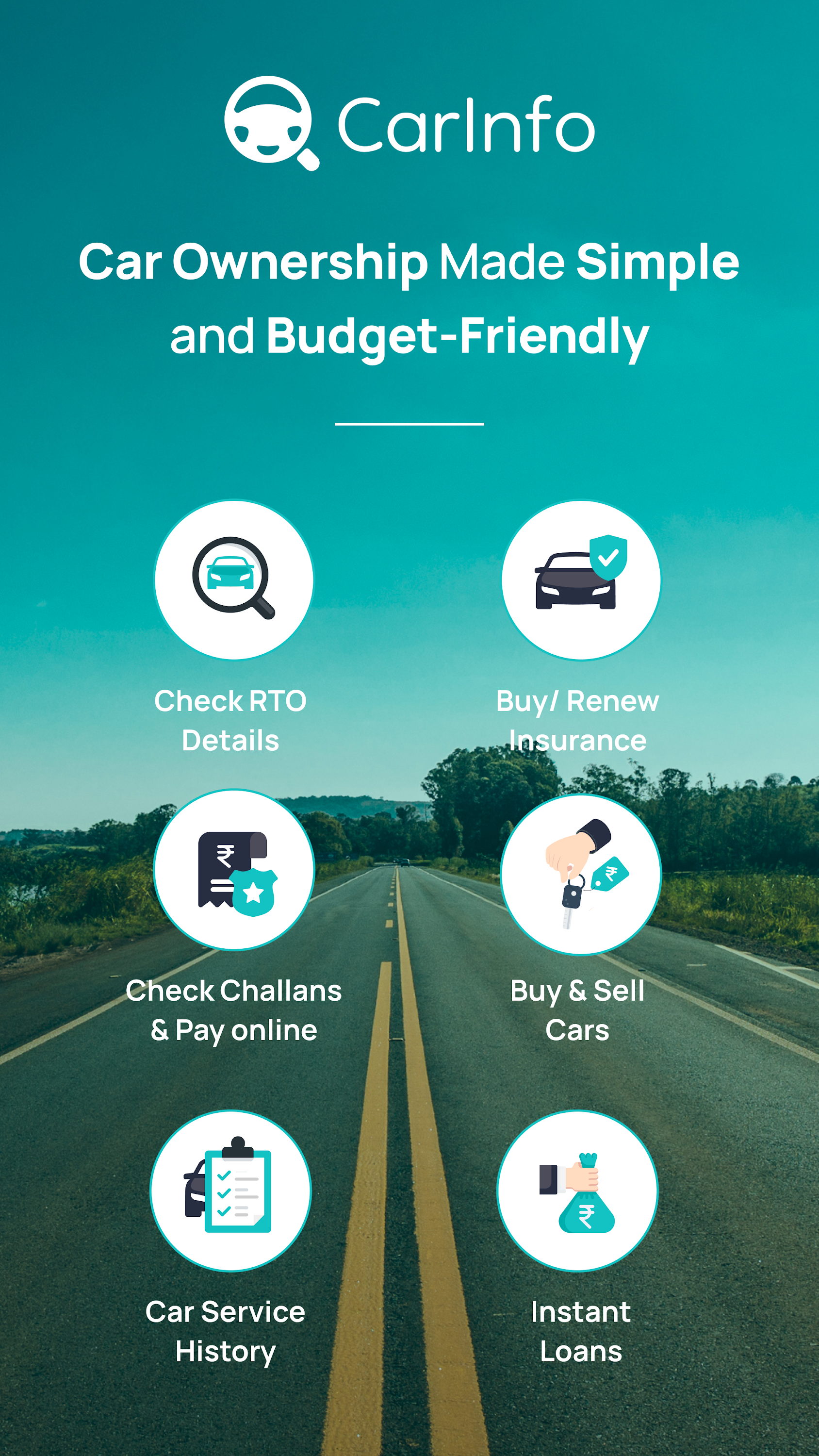 اسکرین شات 2 برنامه CarInfo - RTO Vehicle Info App
