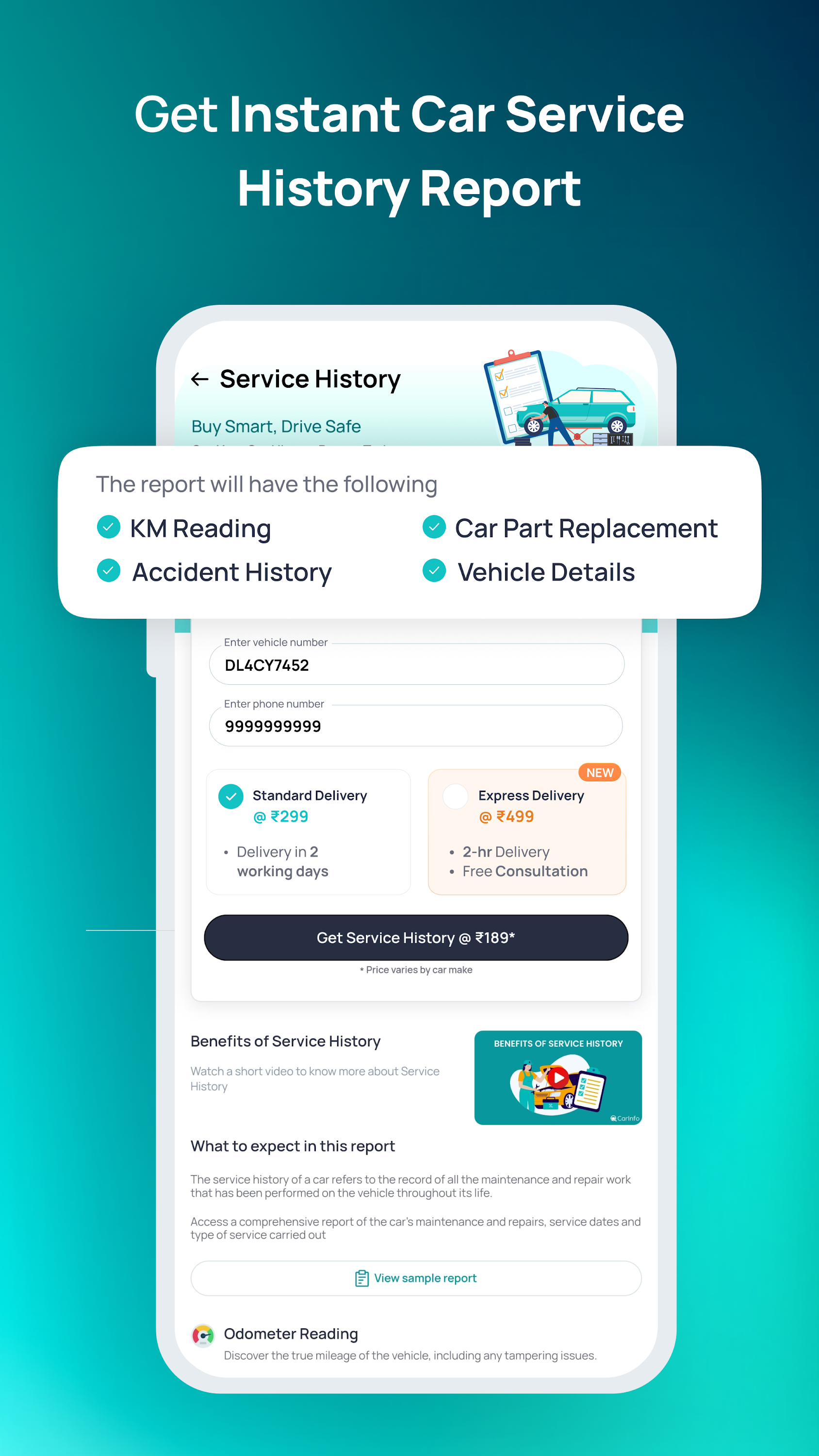 اسکرین شات 8 برنامه CarInfo - RTO Vehicle Info App