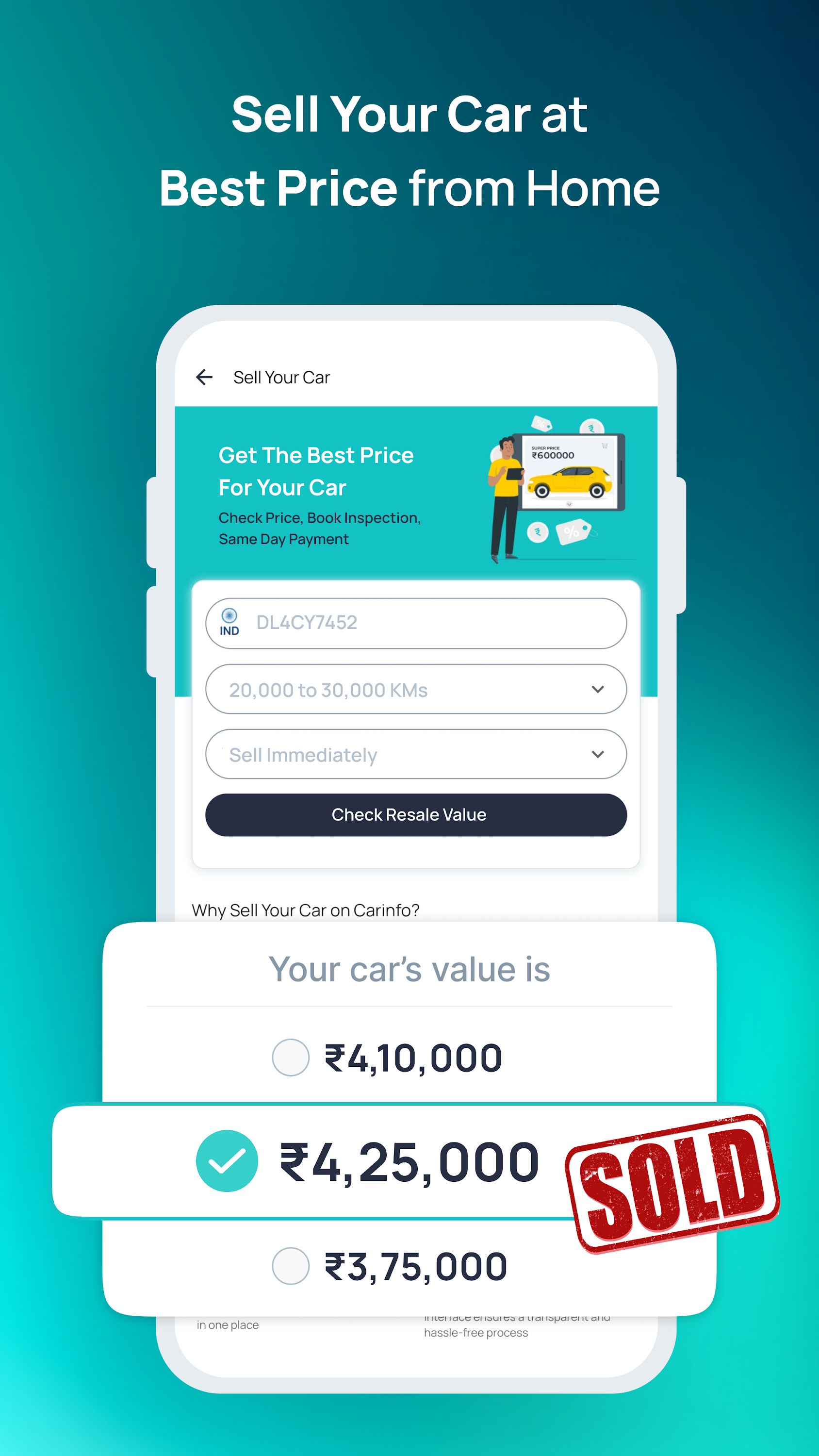 اسکرین شات 5 برنامه CarInfo - RTO Vehicle Info App