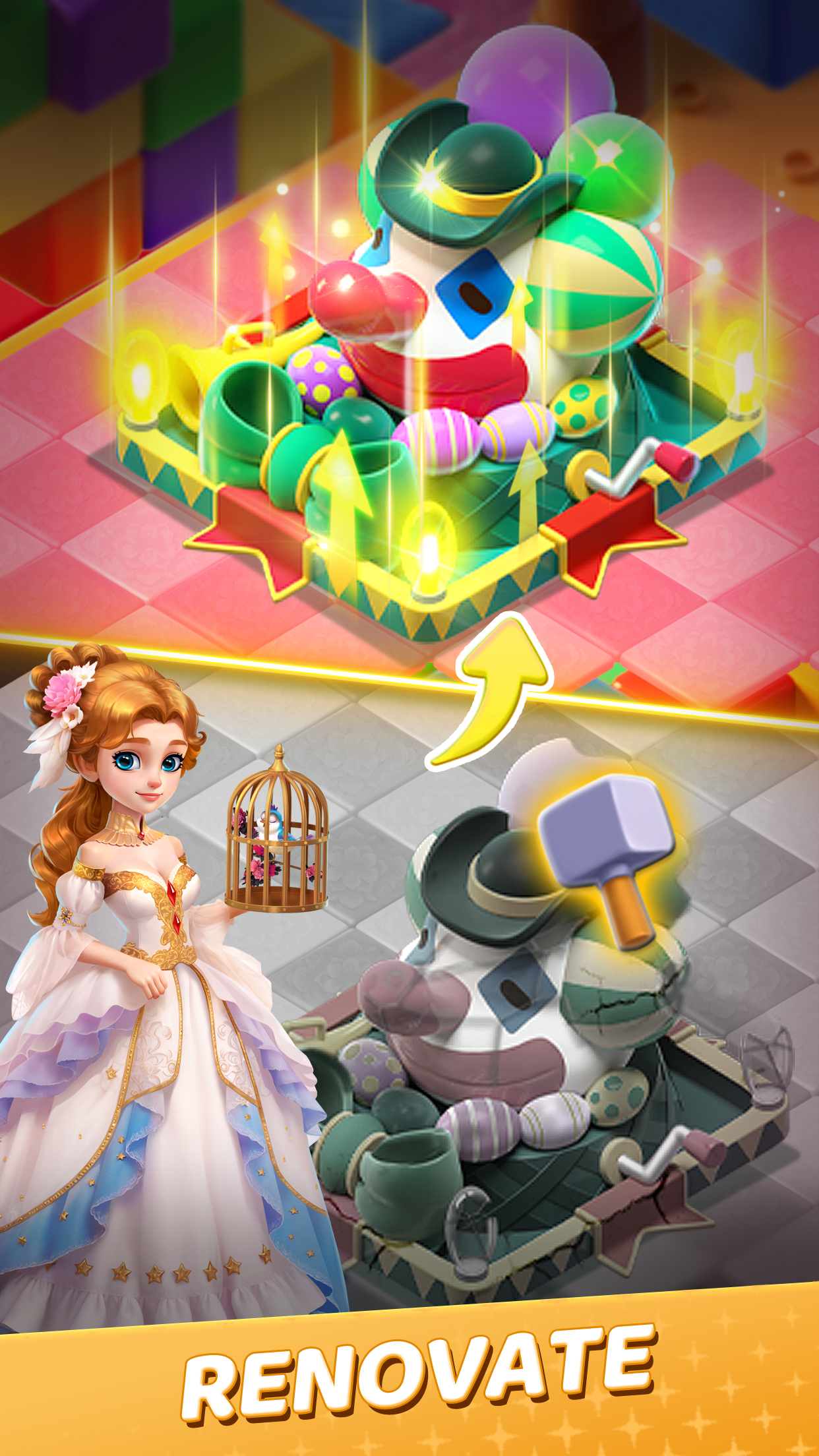 اسکرین شات 4 بازی Merge Fairy Tales - Puzzle