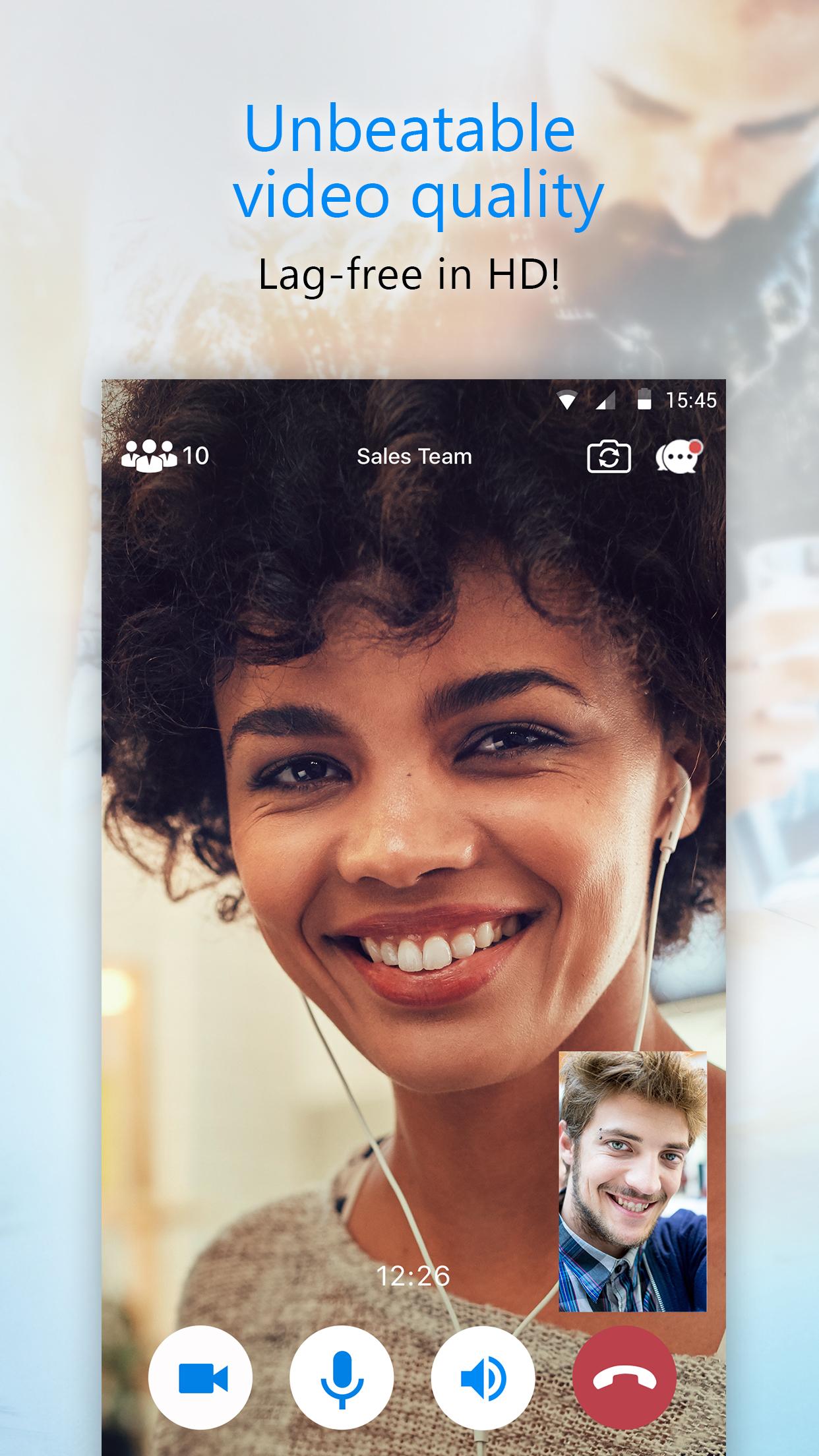 اسکرین شات 3 برنامه U Meeting, Webinar, Messenger