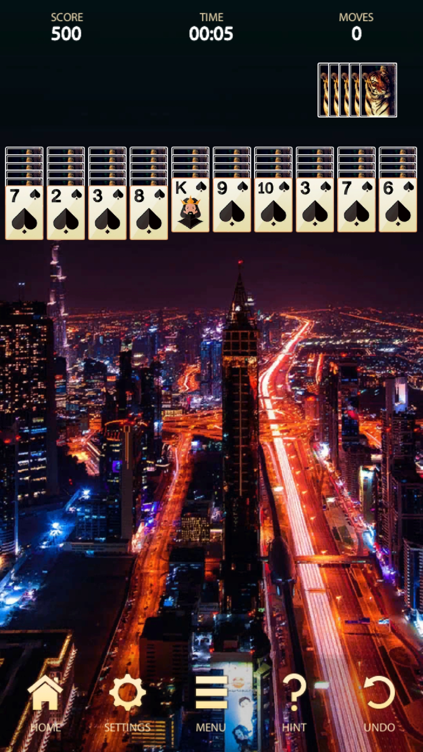 اسکرین شات 3 بازی Classic Solitaire: Card Games
