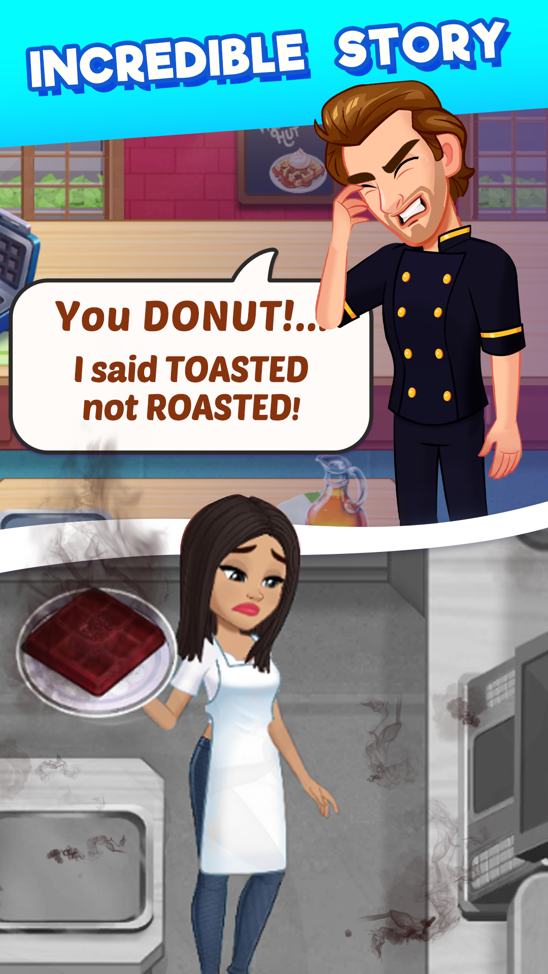 اسکرین شات 1 بازی Chef Diary: Cooking & Romance