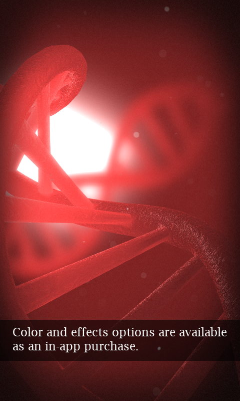 اسکرین شات 2 برنامه Double Helix Live Wallpaper