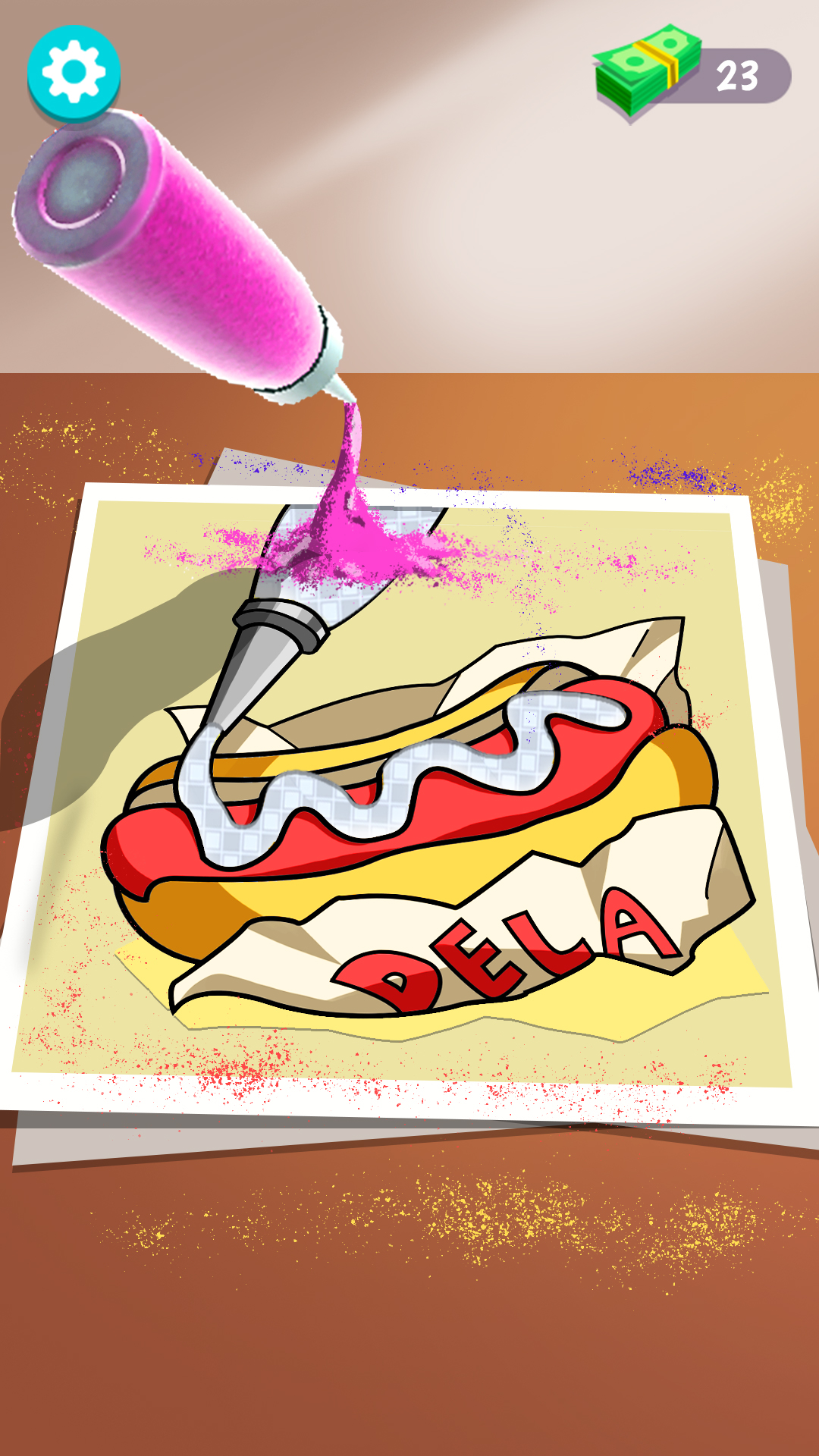 اسکرین شات 5 بازی Sand Painting