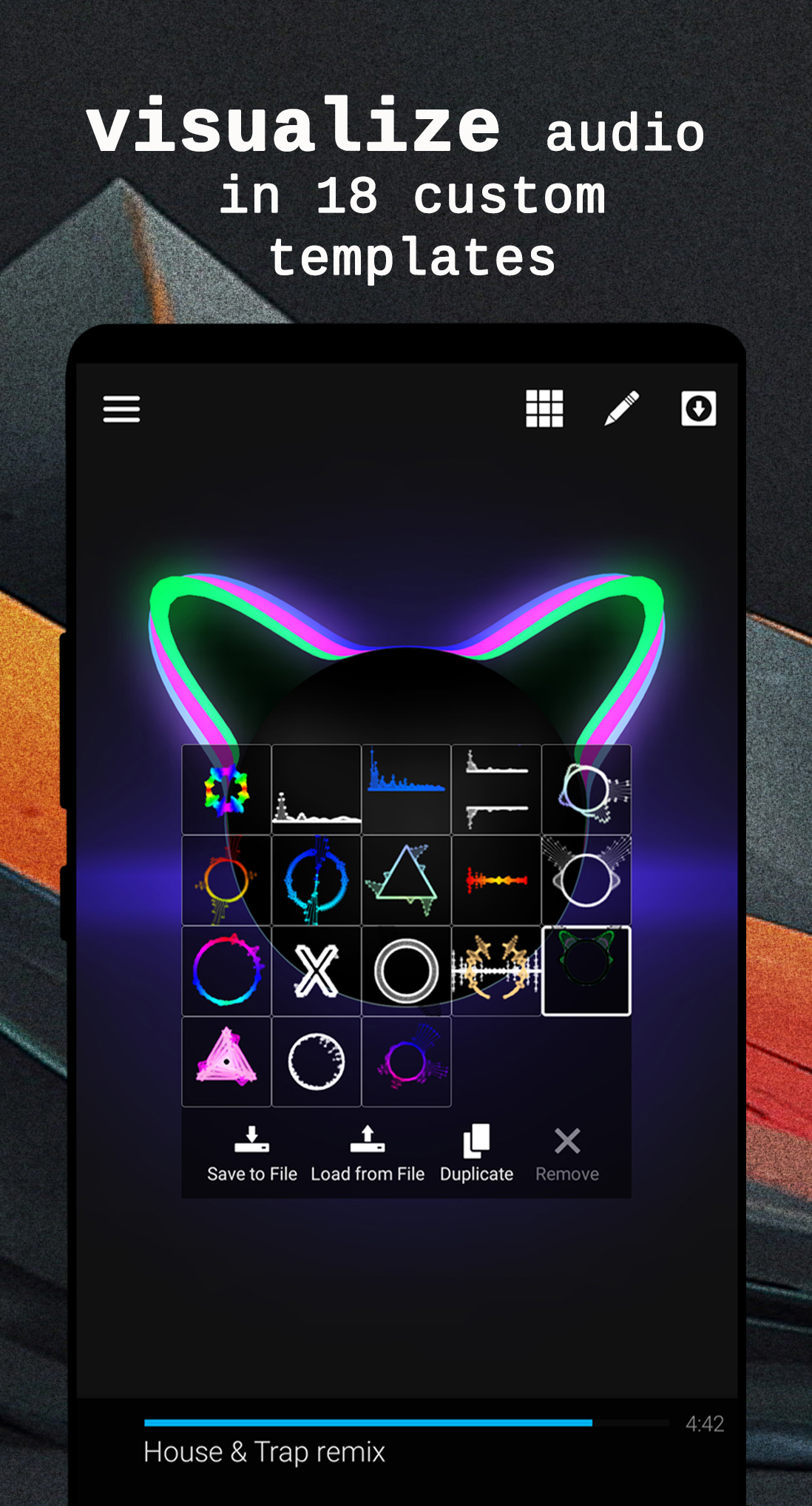 اسکرین شات 3 برنامه Avee Music Player (Pro)