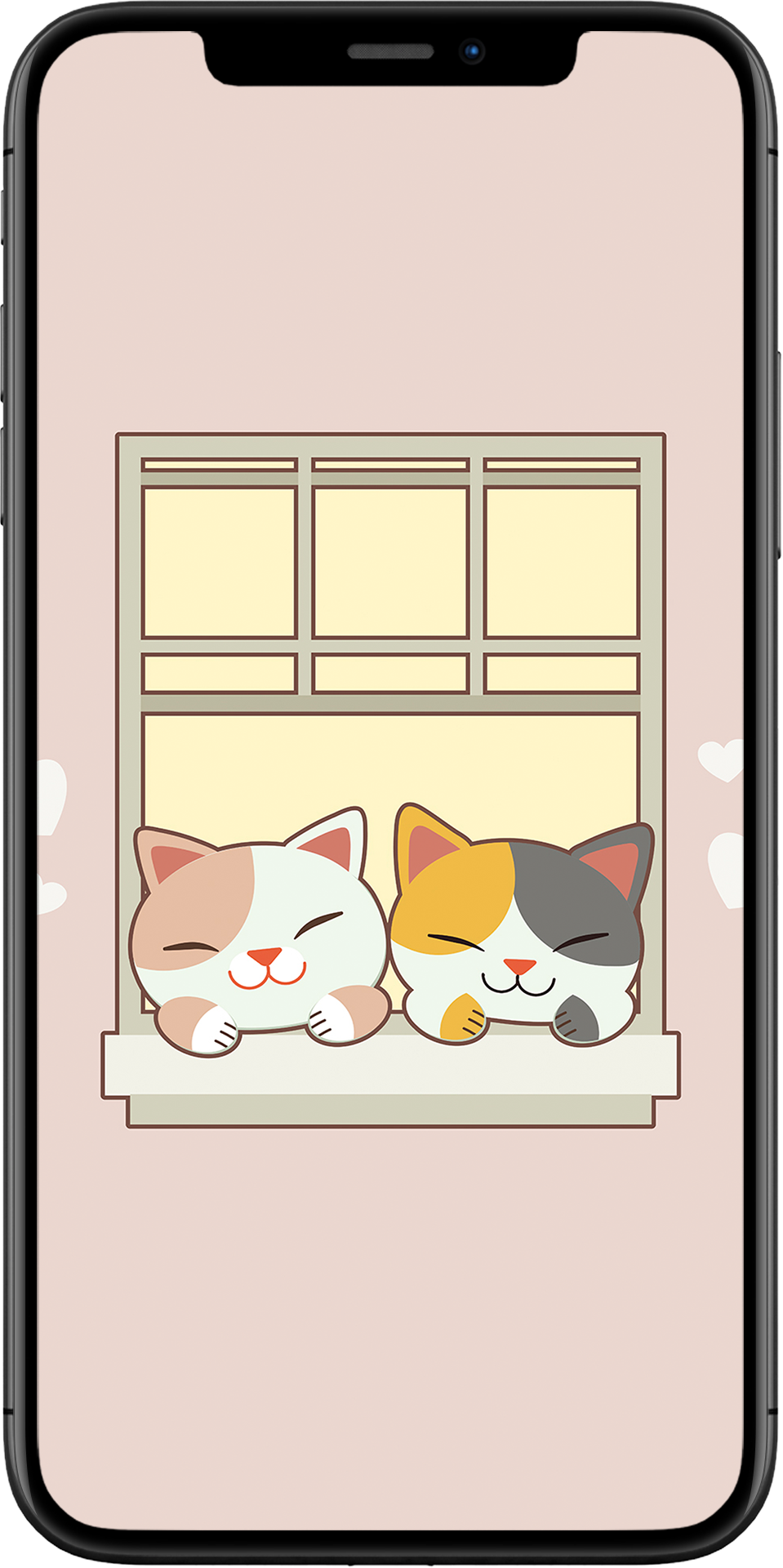 اسکرین شات 4 برنامه Cat Kawaii Wallpapers