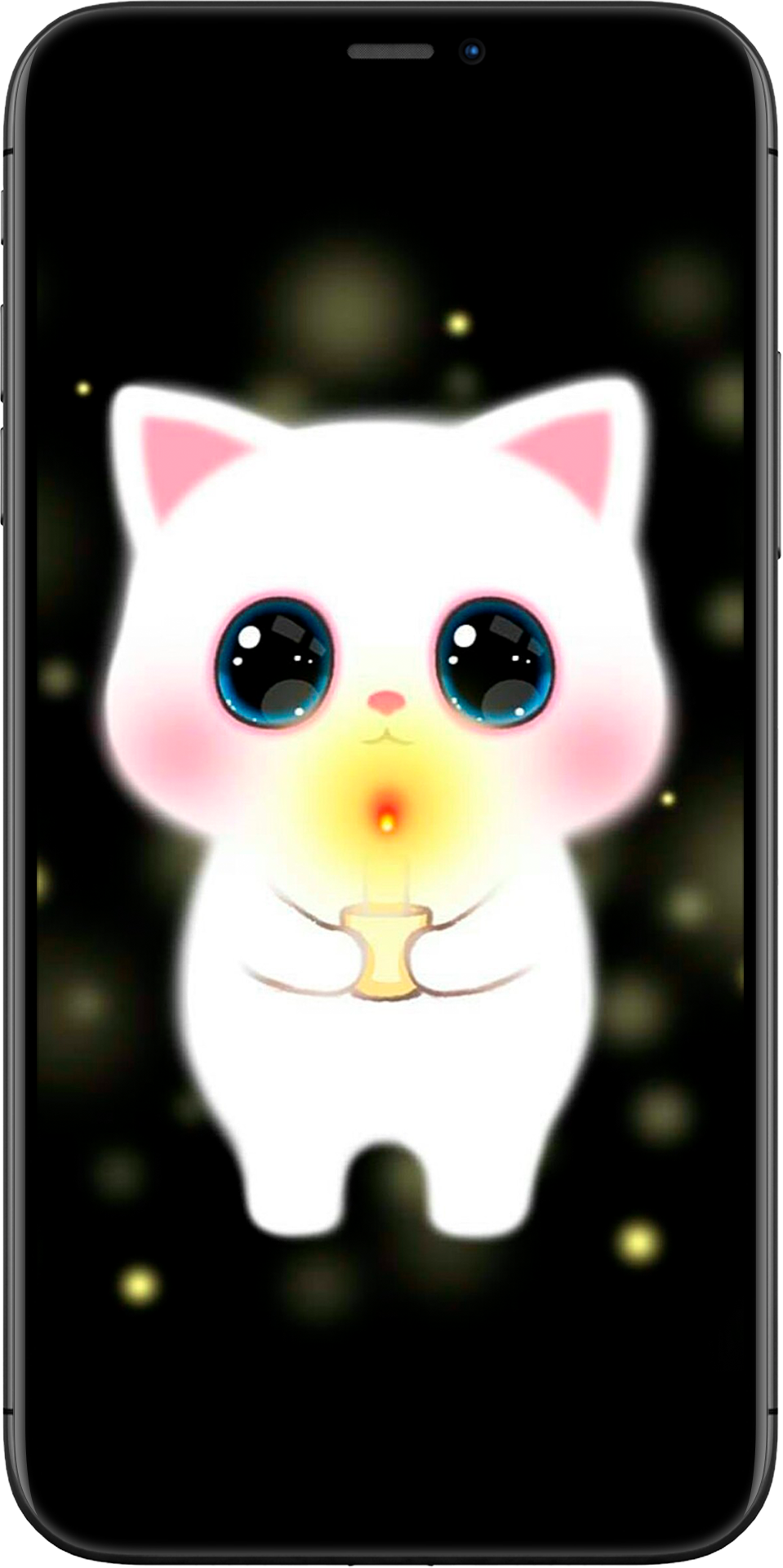 اسکرین شات 2 برنامه Cat Kawaii Wallpapers