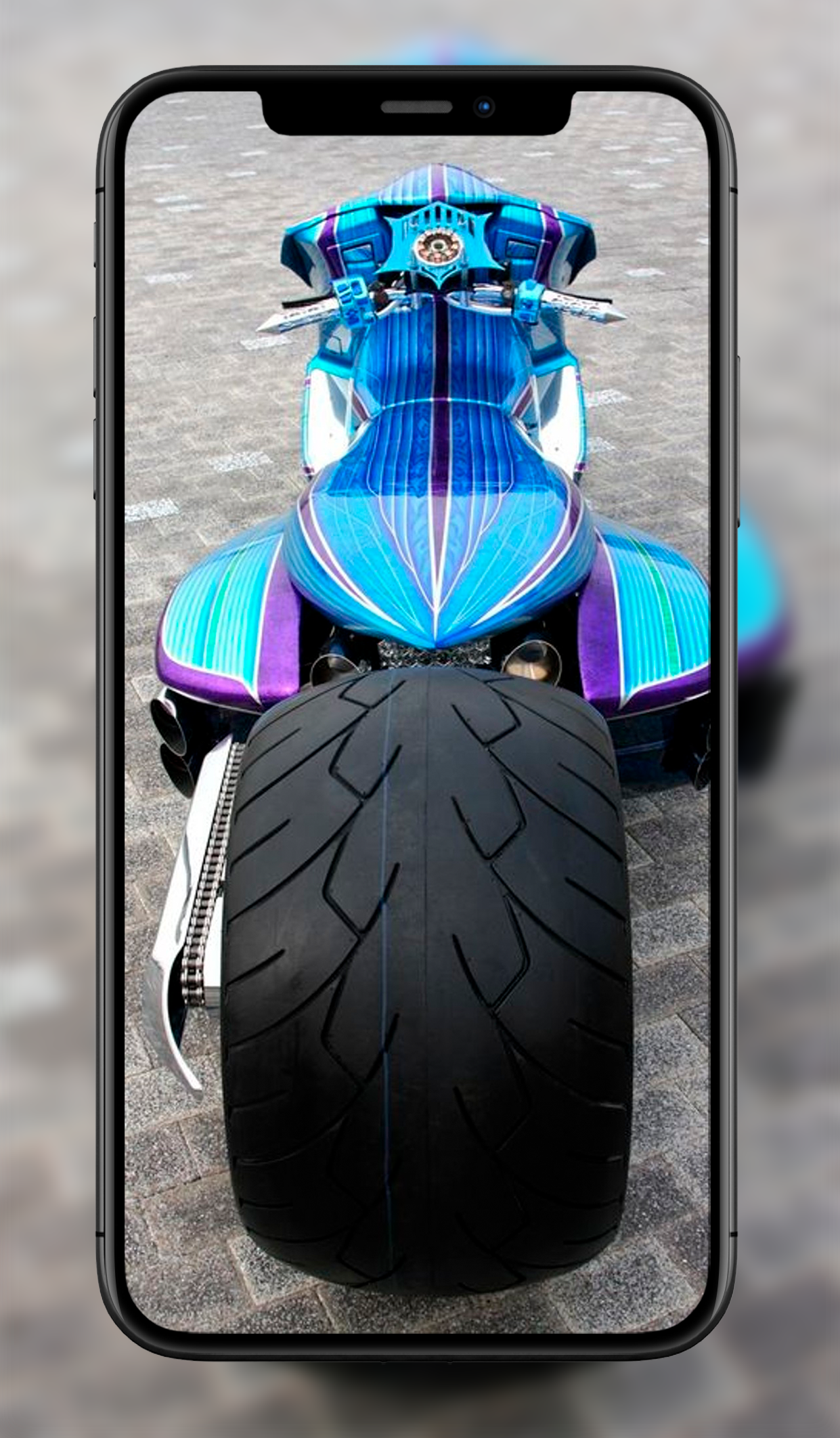 اسکرین شات 4 برنامه Chopper Wallpapers