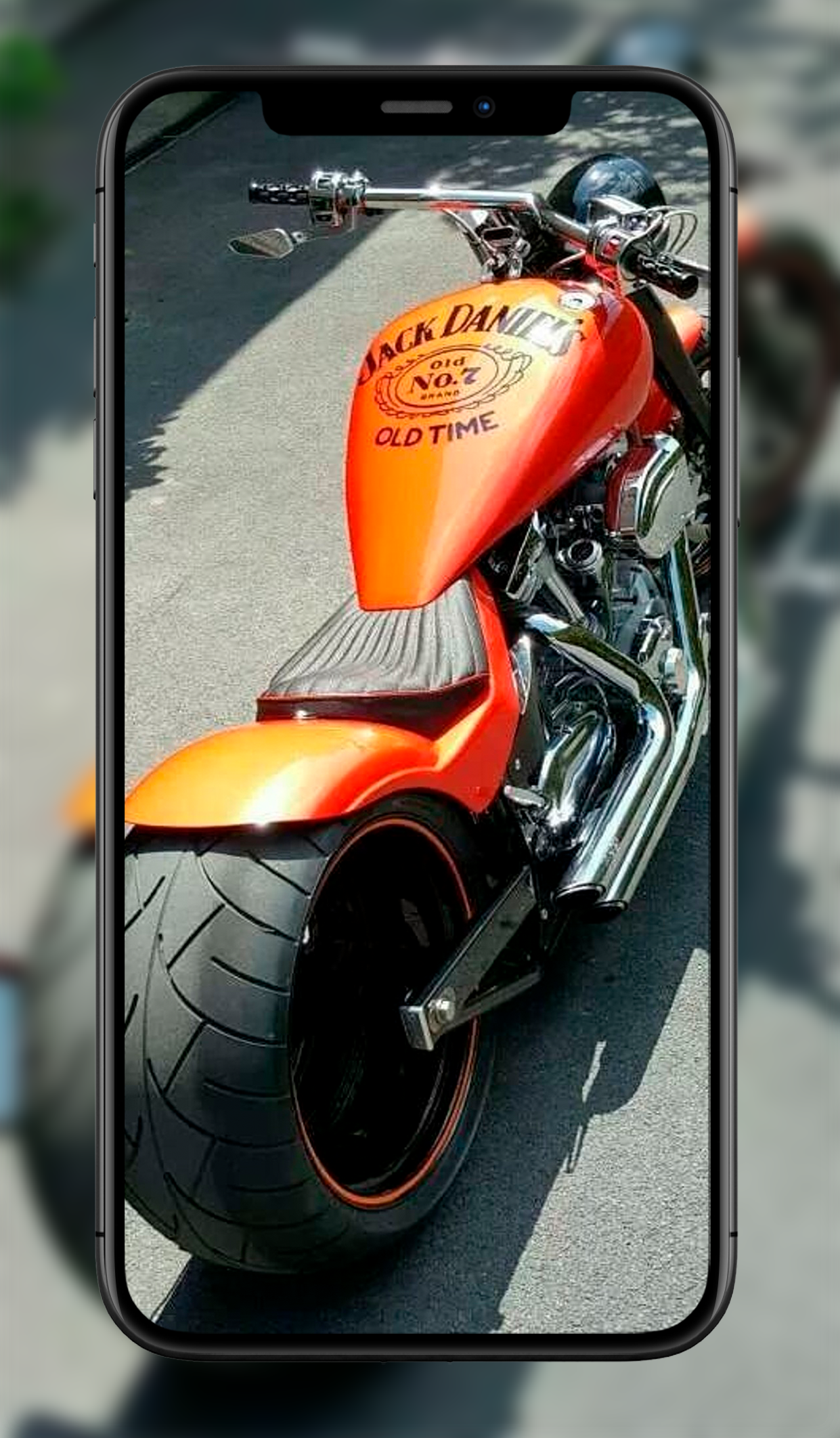 اسکرین شات 2 برنامه Chopper Wallpapers