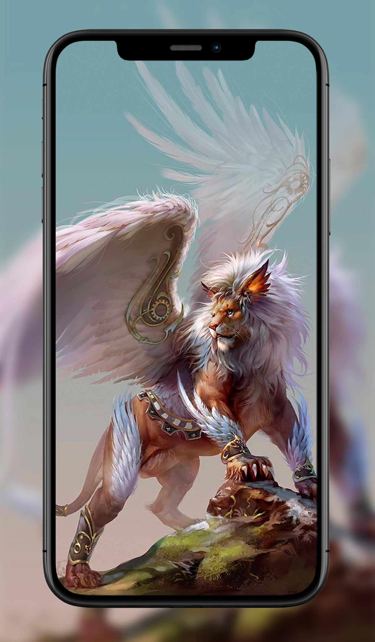 اسکرین شات 2 برنامه Fantasy Creatures Wallpapers