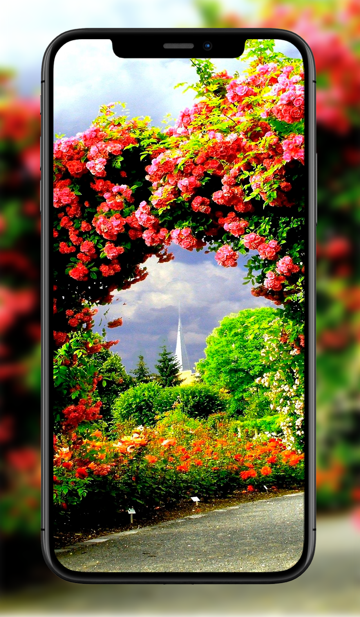 اسکرین شات 5 برنامه Garden Wallpapers