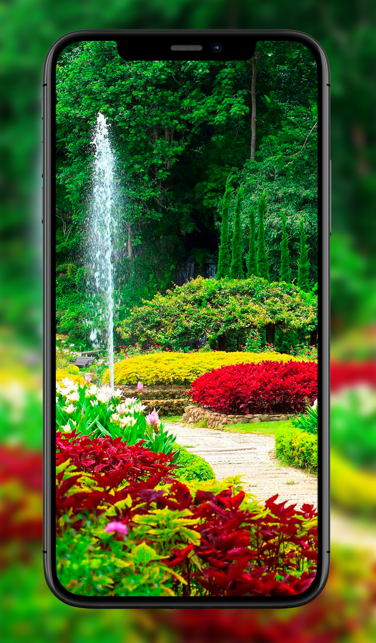 اسکرین شات 3 برنامه Garden Wallpapers