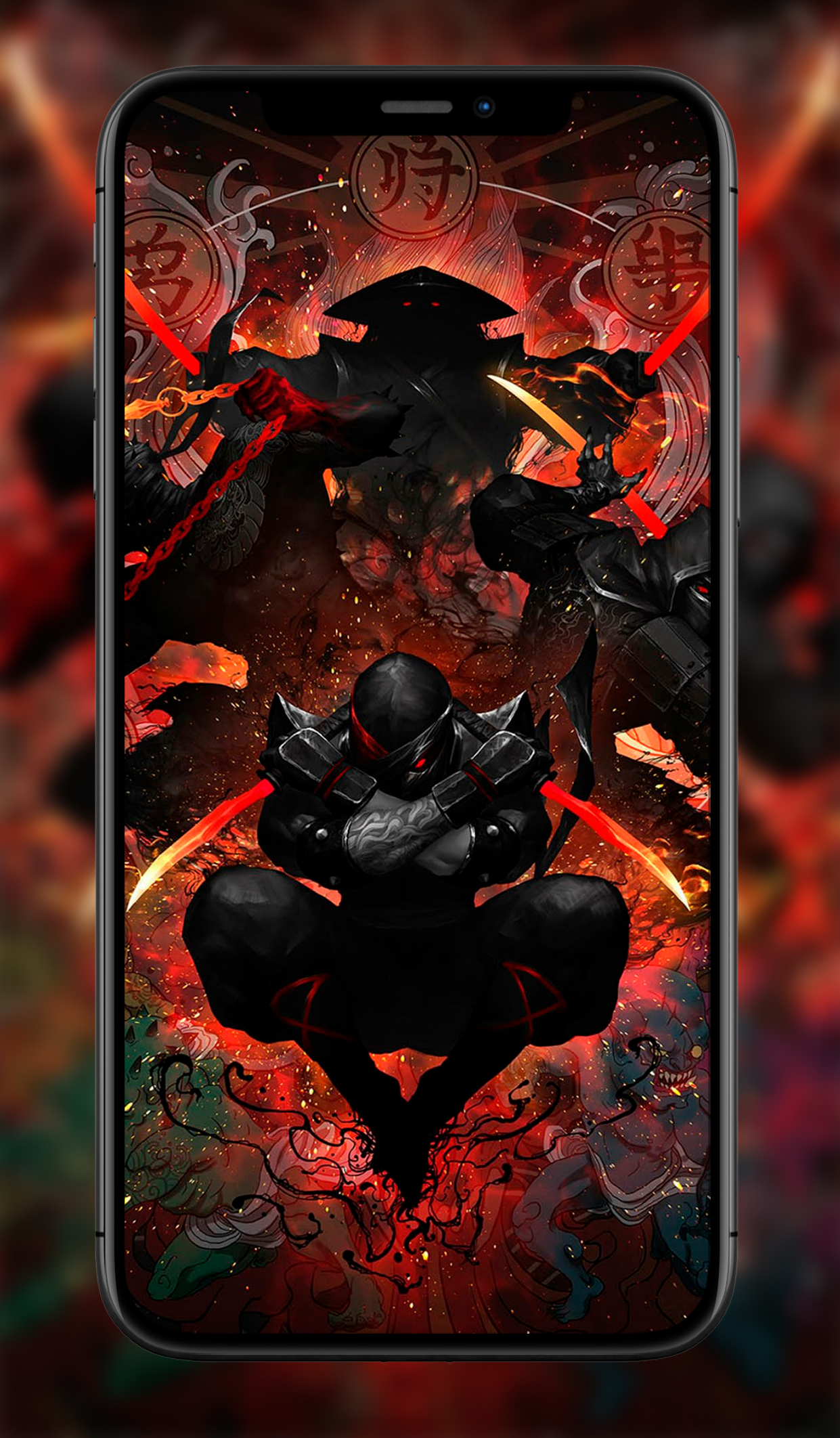 اسکرین شات 7 برنامه Ninja Wallpapers