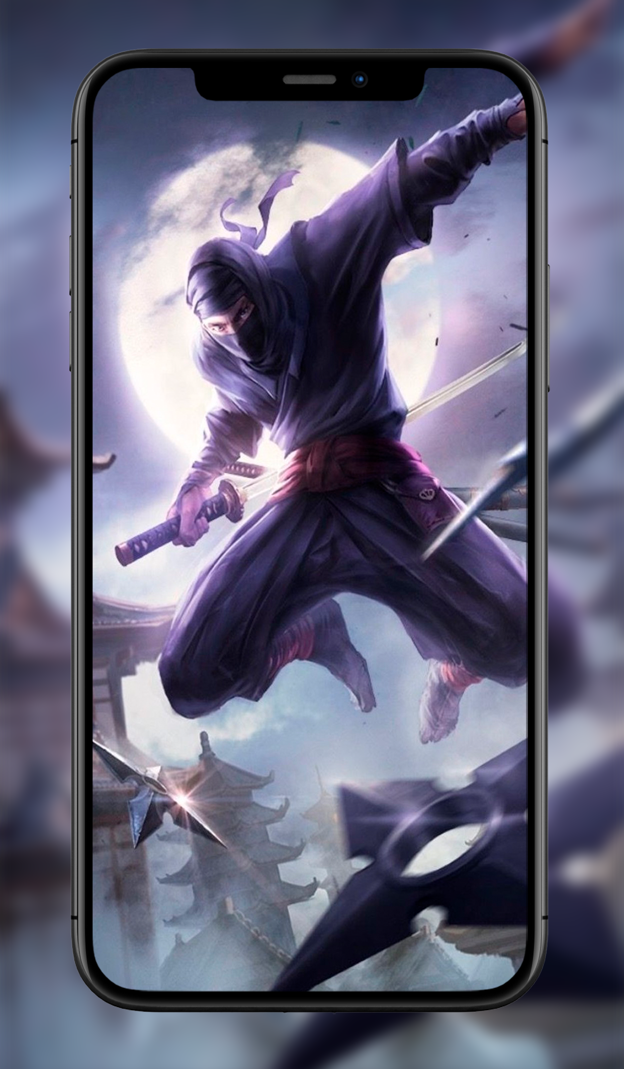 اسکرین شات 6 برنامه Ninja Wallpapers