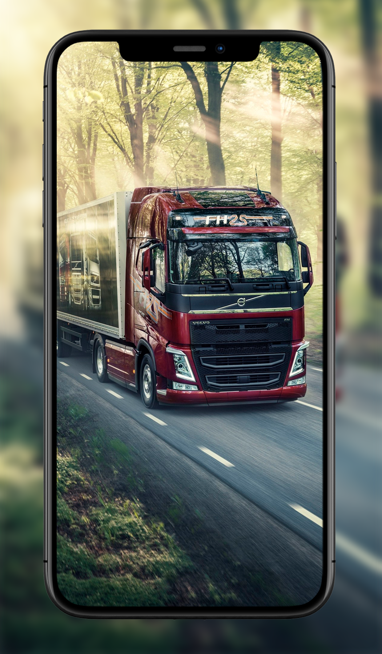 اسکرین شات 8 برنامه Truck Wallpapers