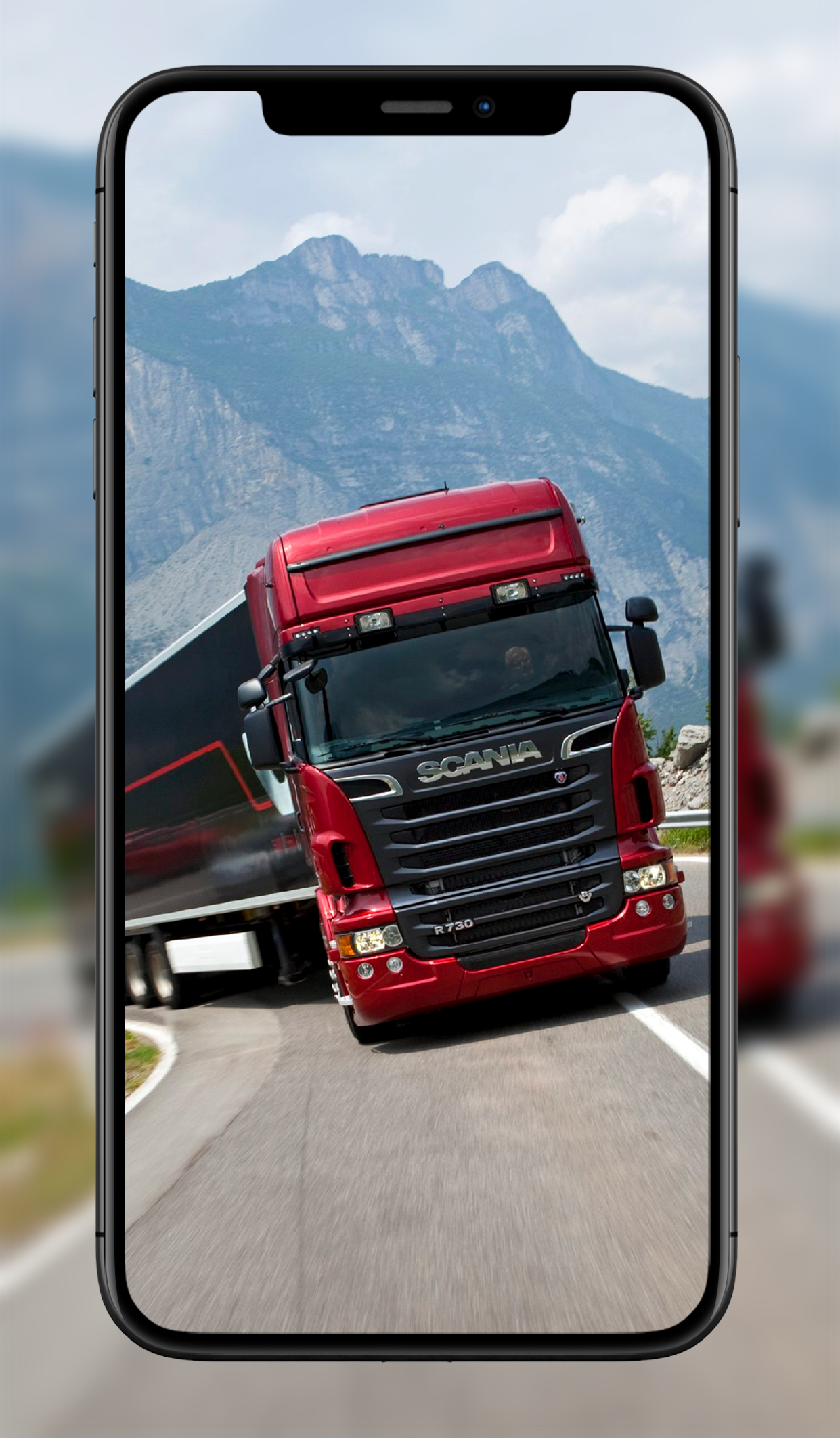 اسکرین شات 2 برنامه Truck Wallpapers