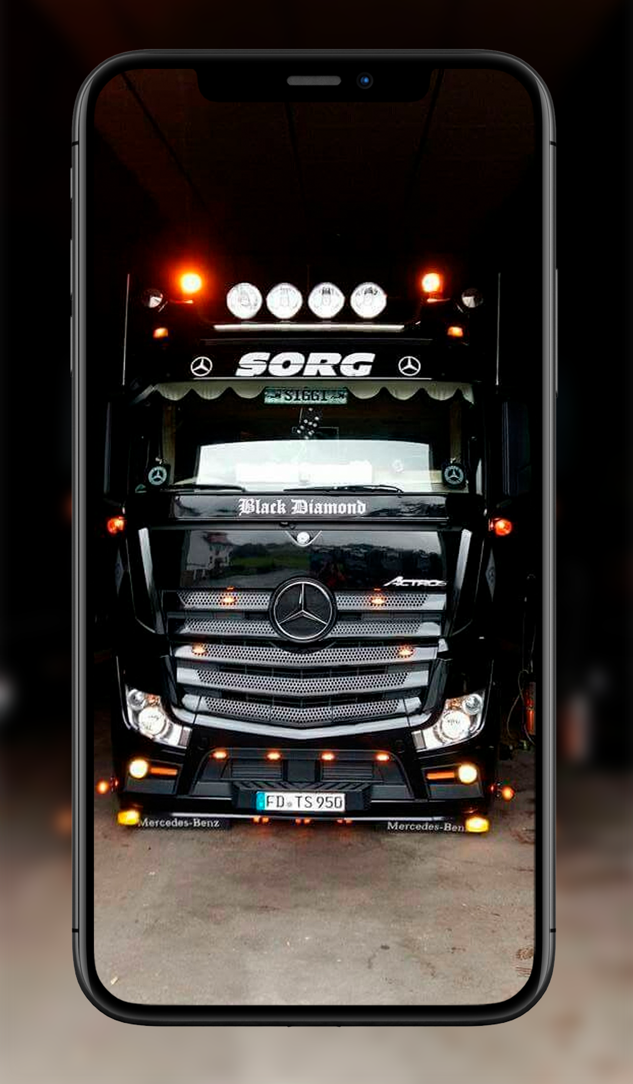 اسکرین شات 3 برنامه Truck Wallpapers