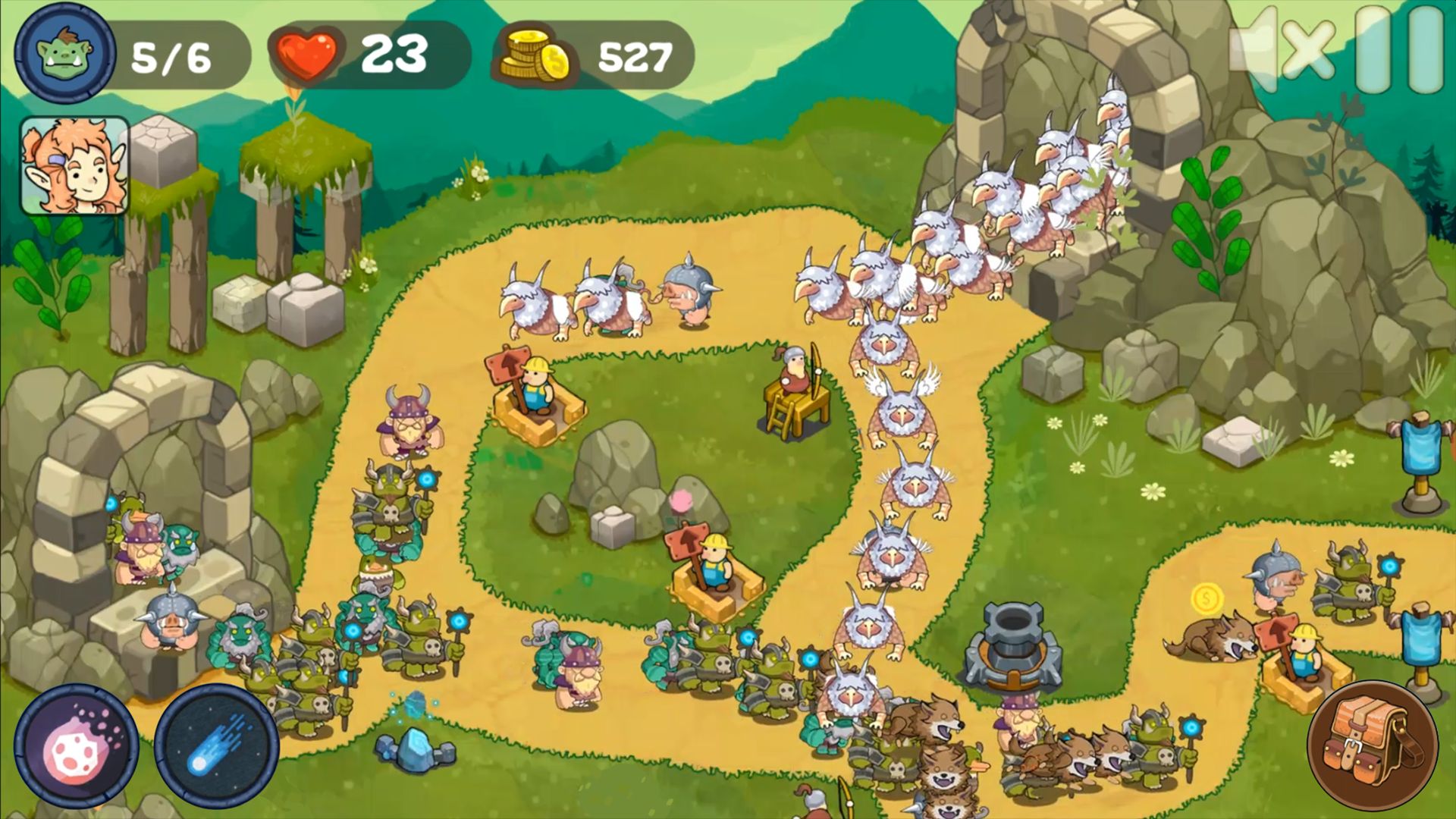 اسکرین شات 8 بازی Tower Defense Realm King Hero
