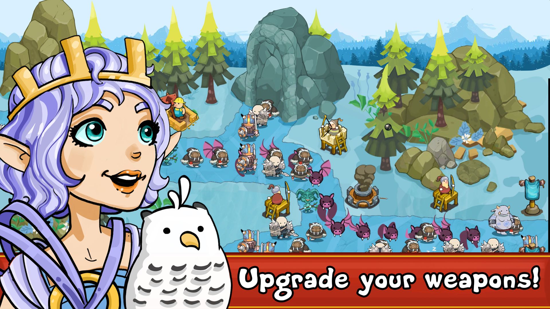 اسکرین شات 6 بازی Tower Defense Realm King Hero
