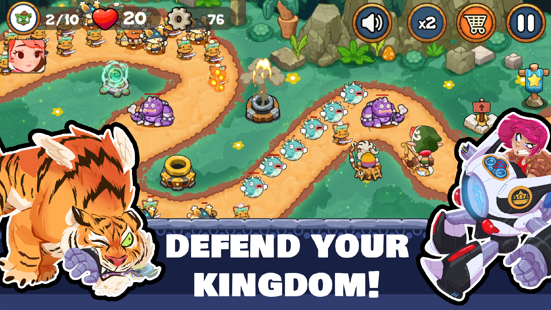 اسکرین شات 2 بازی Tower Defense: Kingdom Reborn